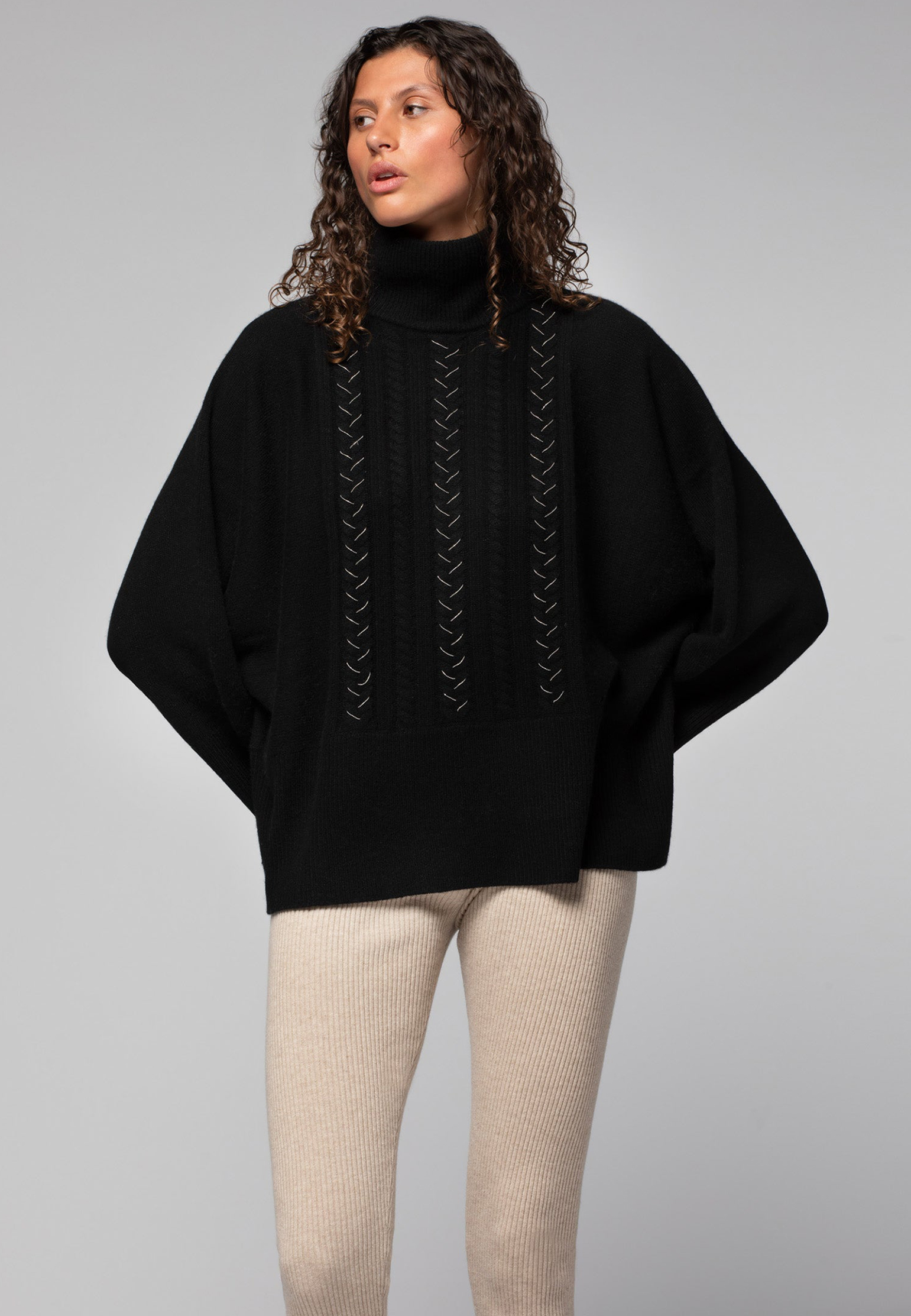 

Свитер MAX&MOI, Черный, Черный