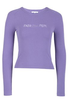 Фиолетовый джемпер PATRIZIA PEPE