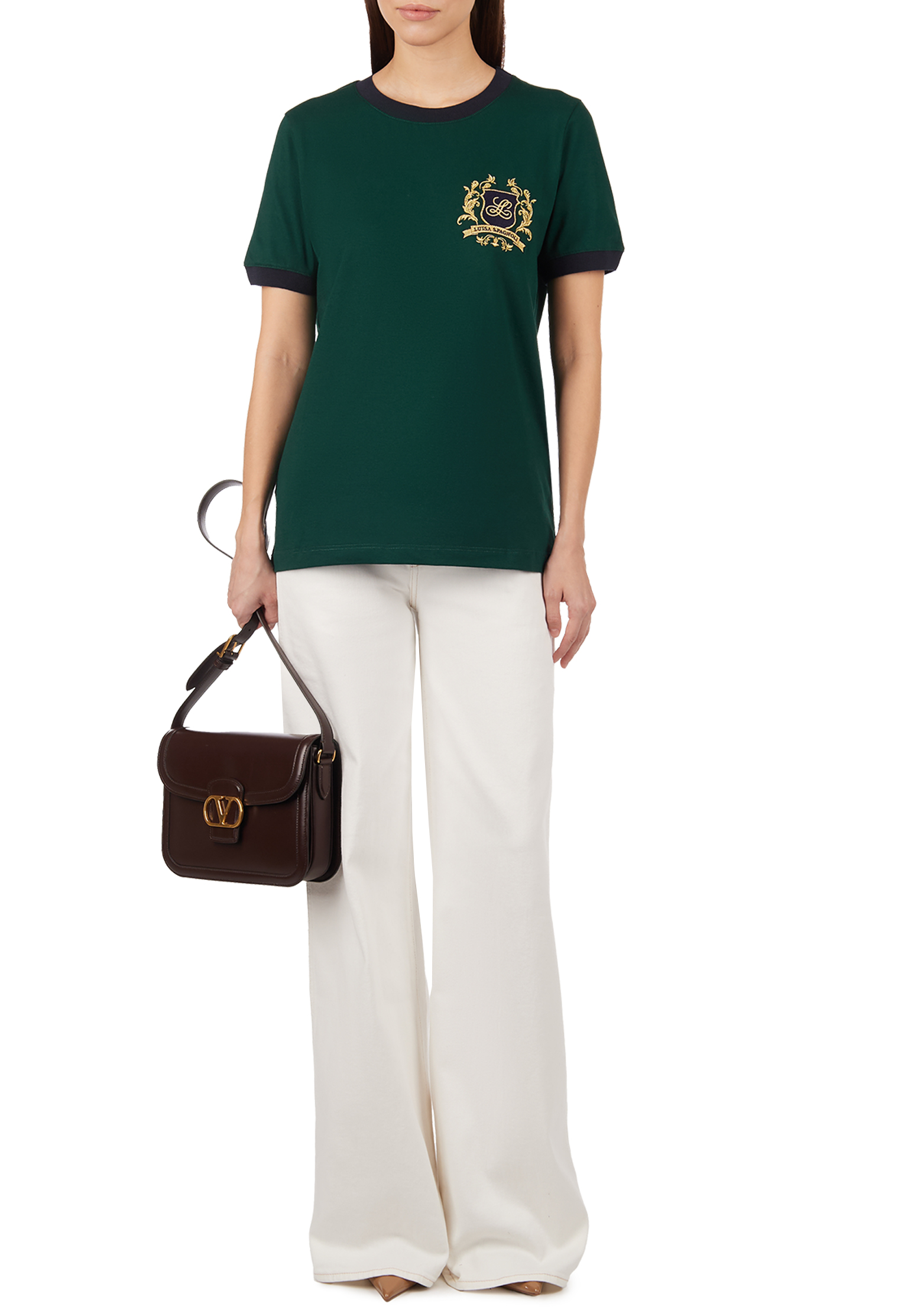 

Футболка LUISA SPAGNOLI, Зеленый, Зеленый