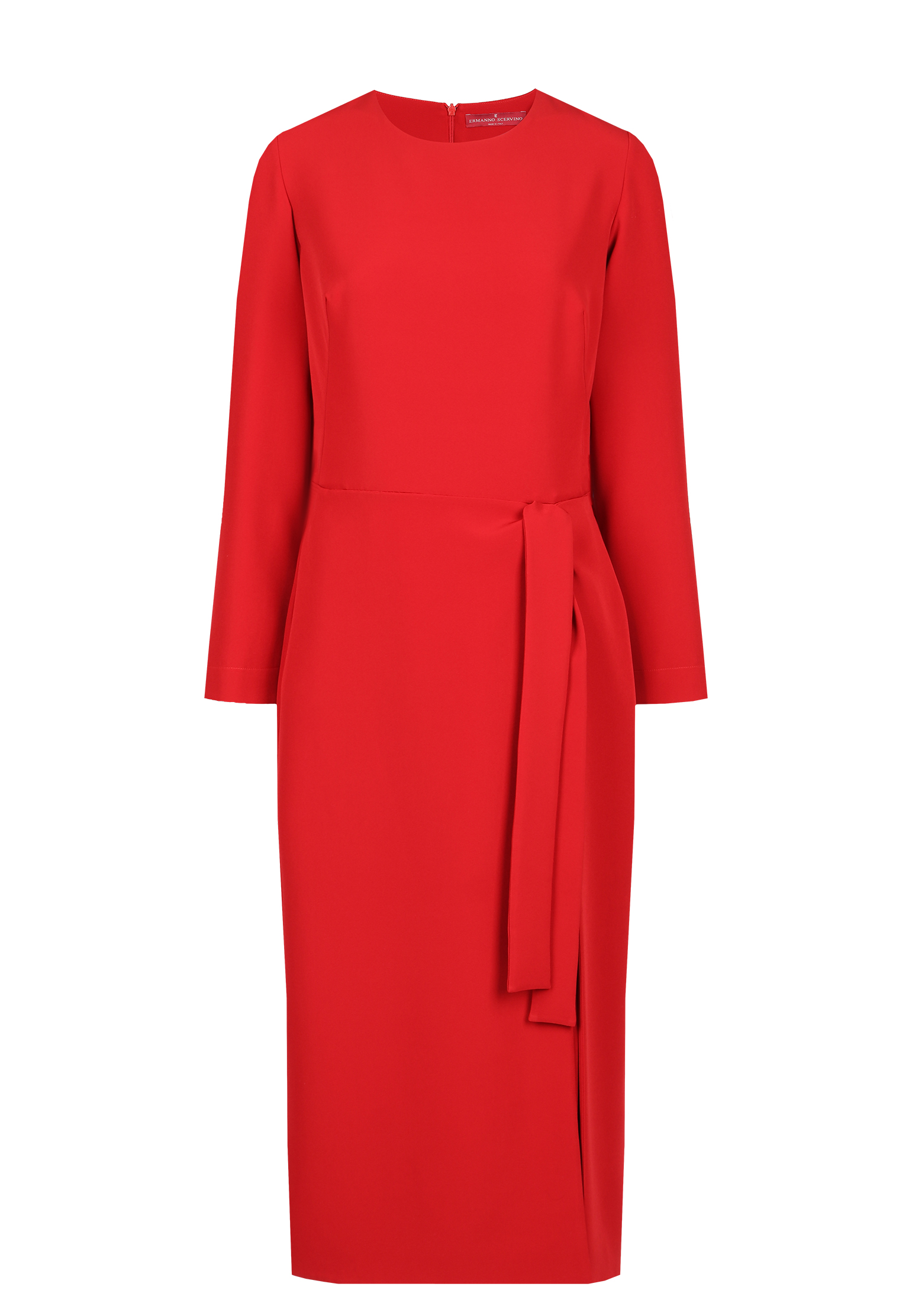 Платье ERMANNO SCERVINO Красный, размер 44