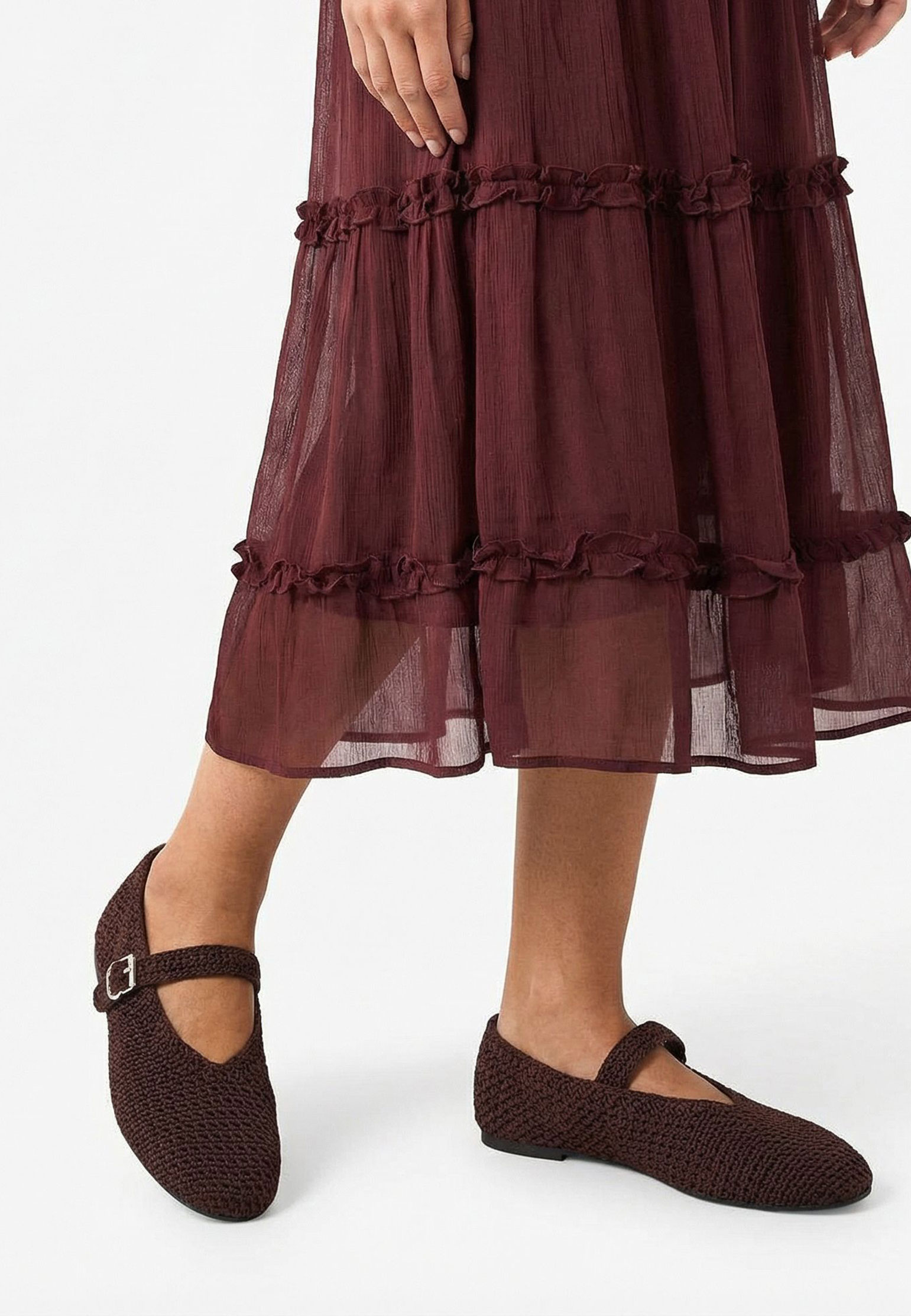 

Балетки SFILATO, Коричневый, Коричневый