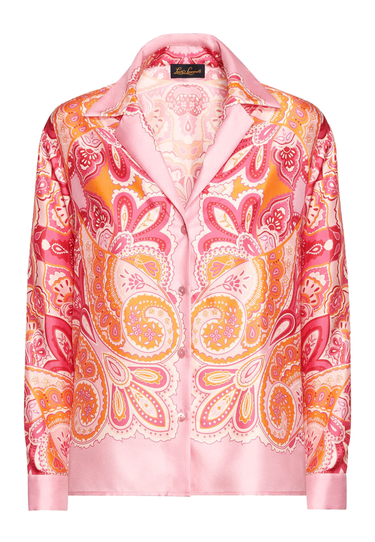 Блуза LUISA SPAGNOLI Розовый, размер M