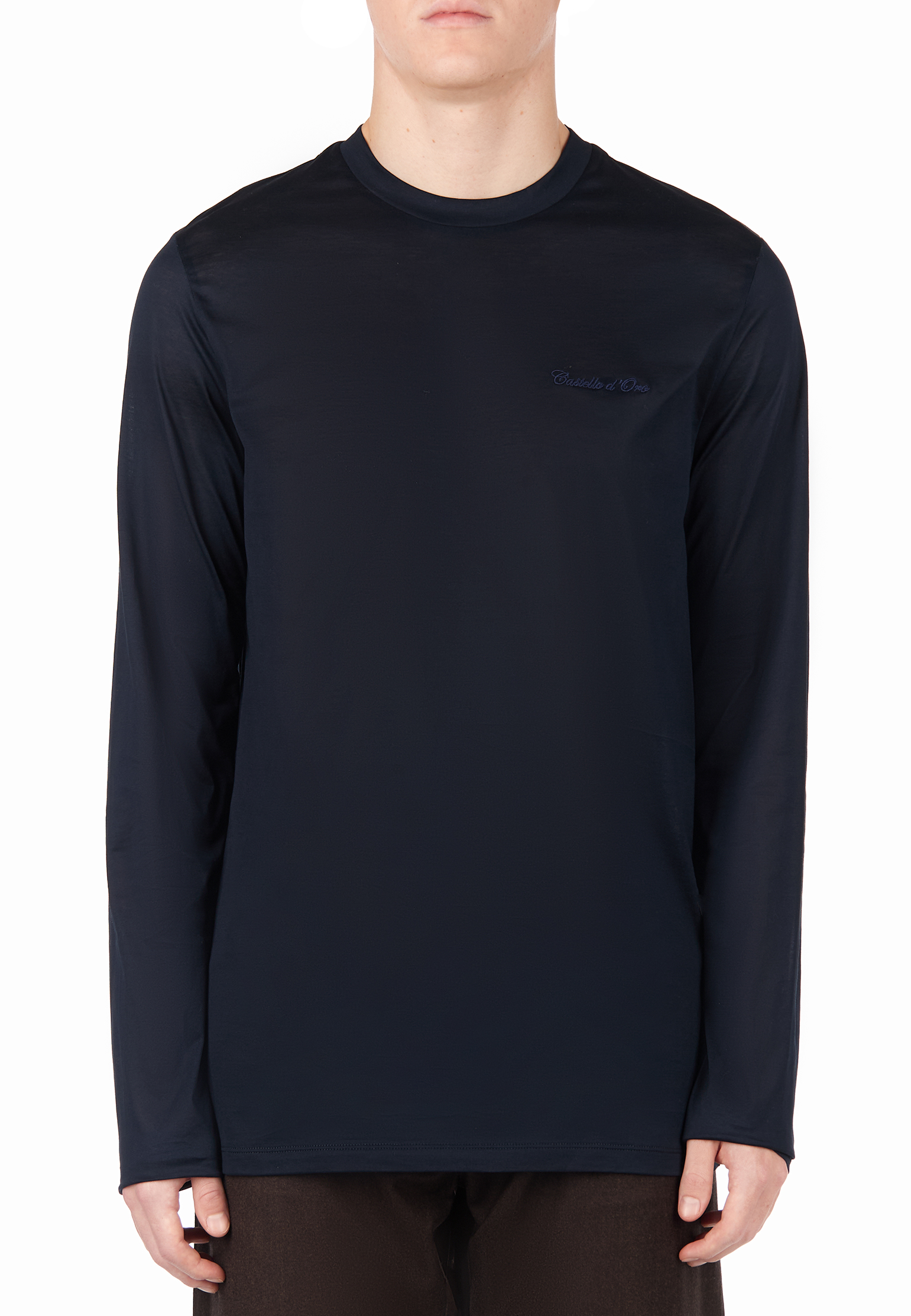 

Лонгслив CASTELLO d'ORO, Синий, Синий