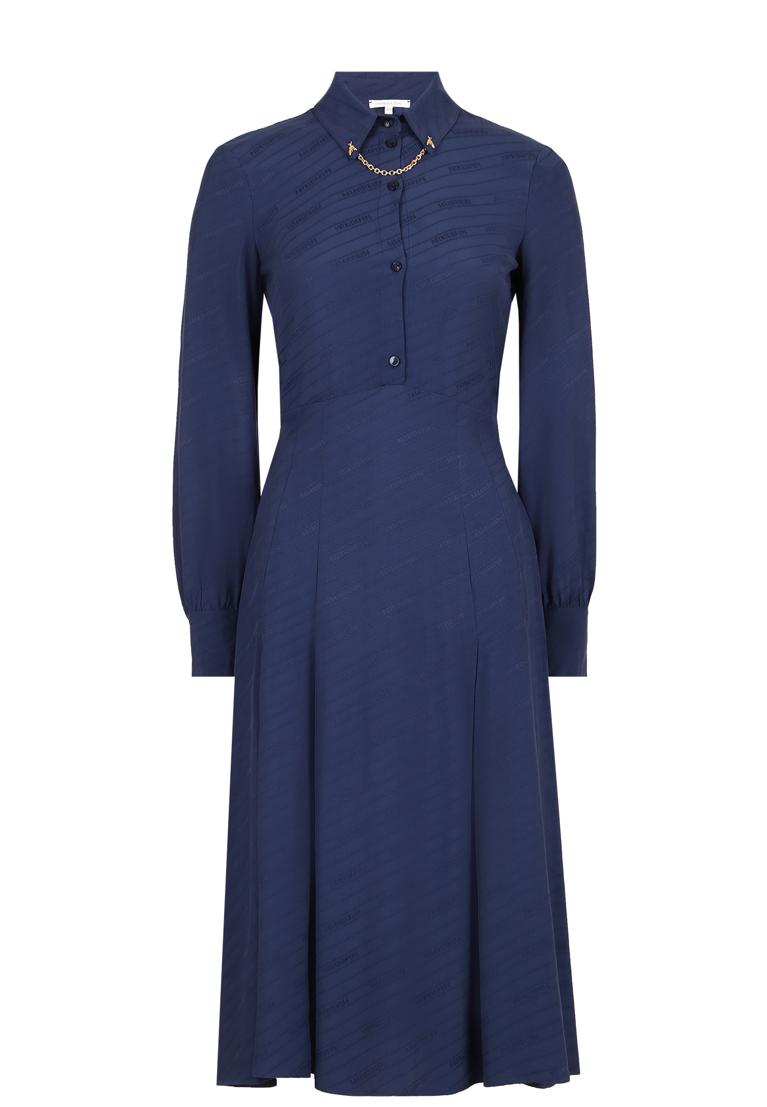 Платье PATRIZIA PEPE Синий, размер 44 125849 - фото 1