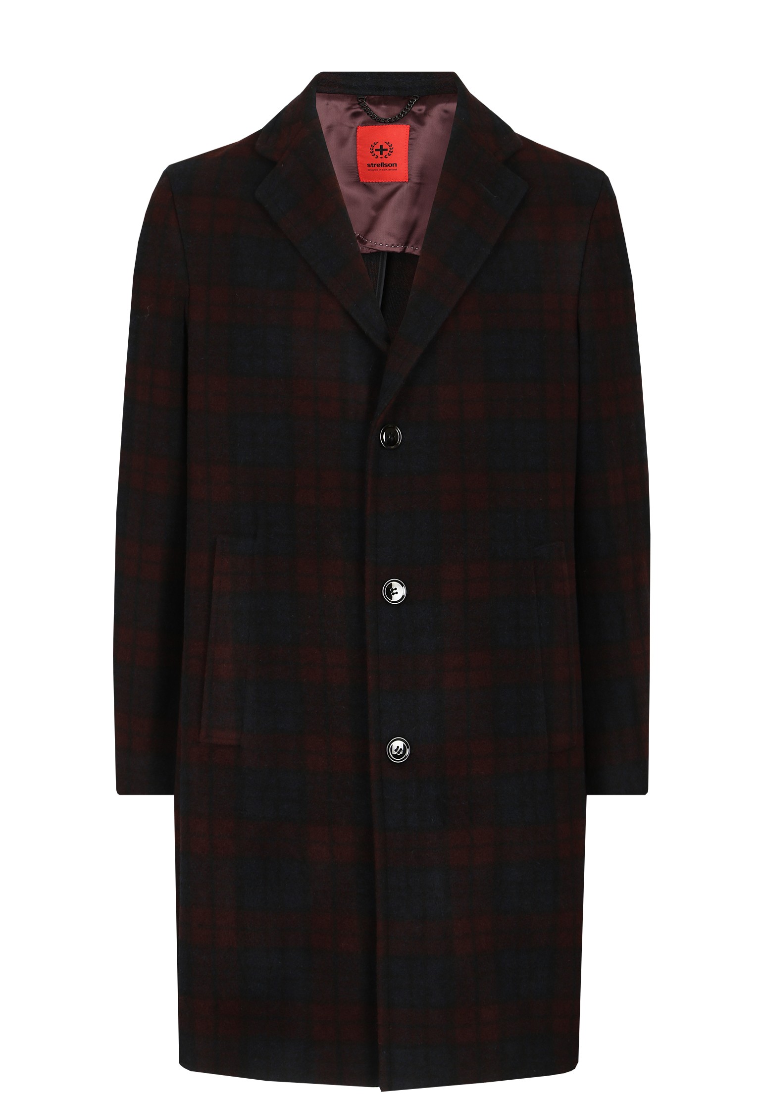 Пальто STRELLSON Бордовый, размер 54
