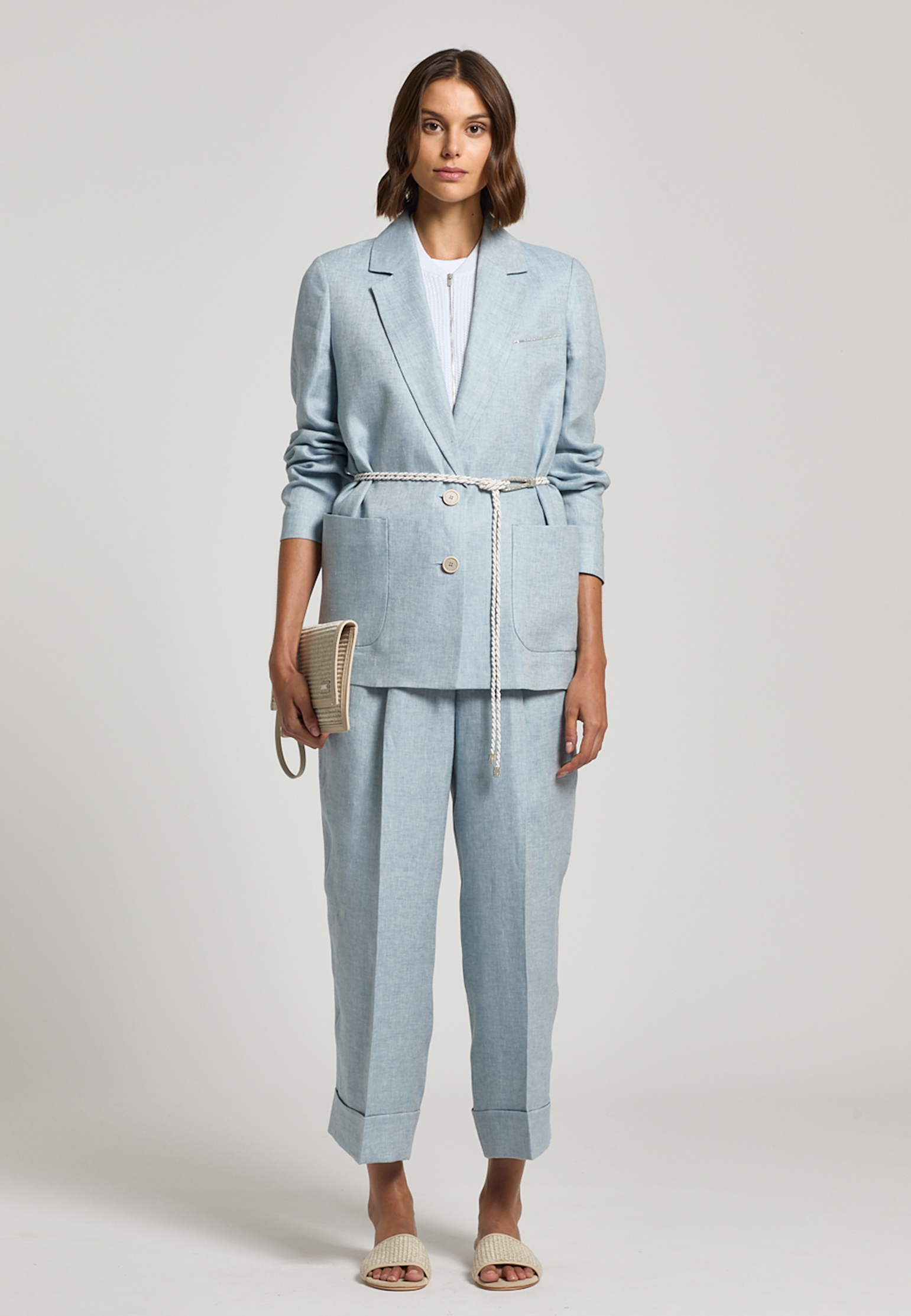 

Жакет PESERICO, Голубой, Голубой