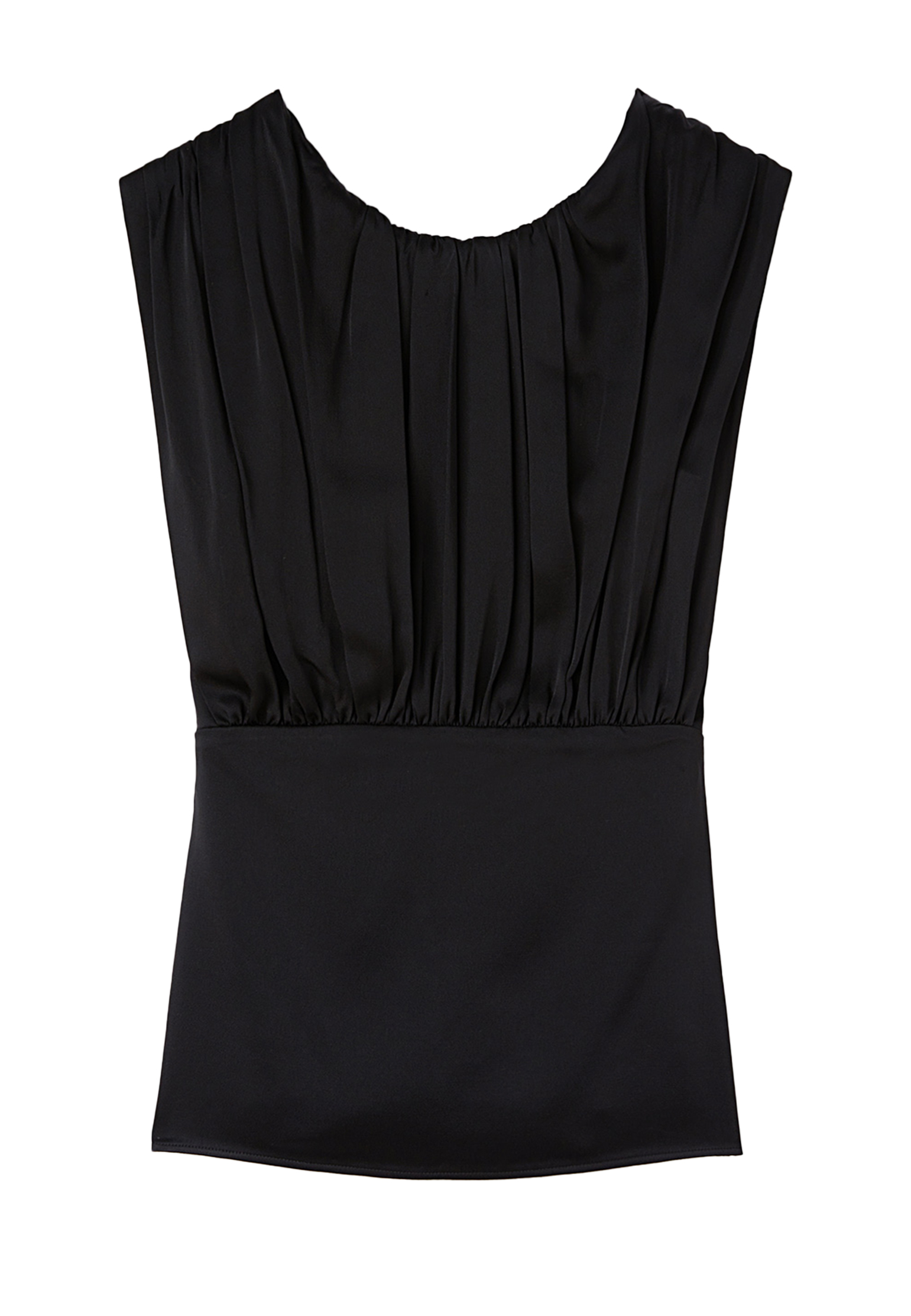 Блуза JIL SANDER Черный, размер 38 181413 - фото 1