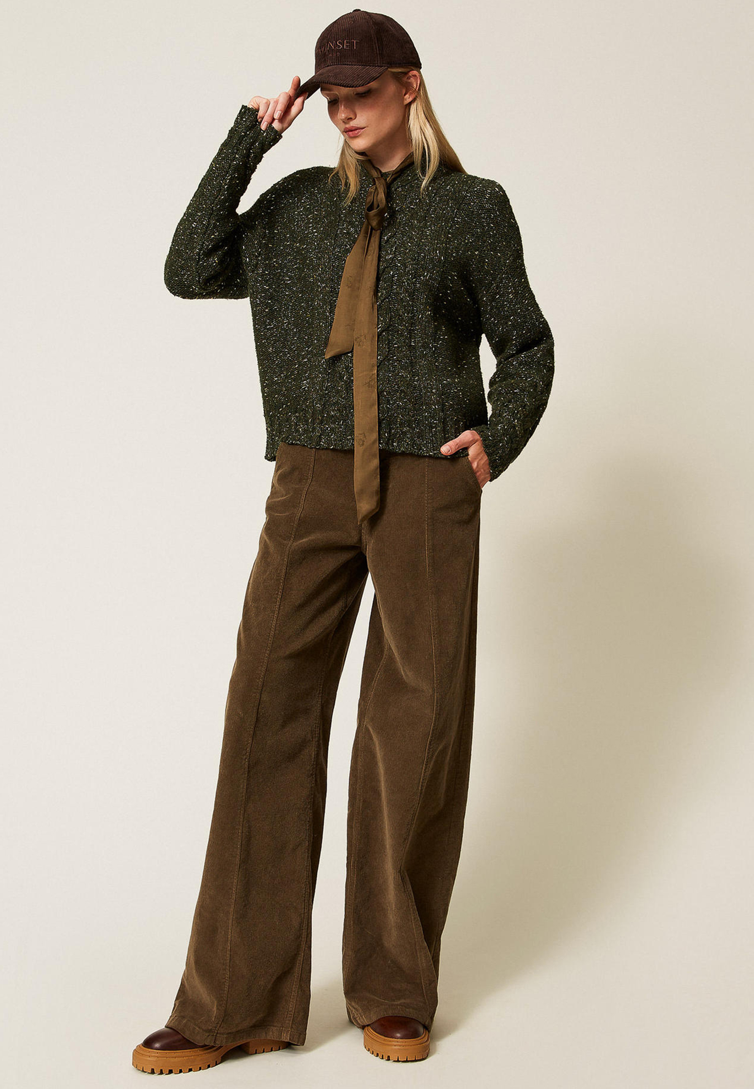 

Джемпер TWINSET Milano, Зеленый, Зеленый