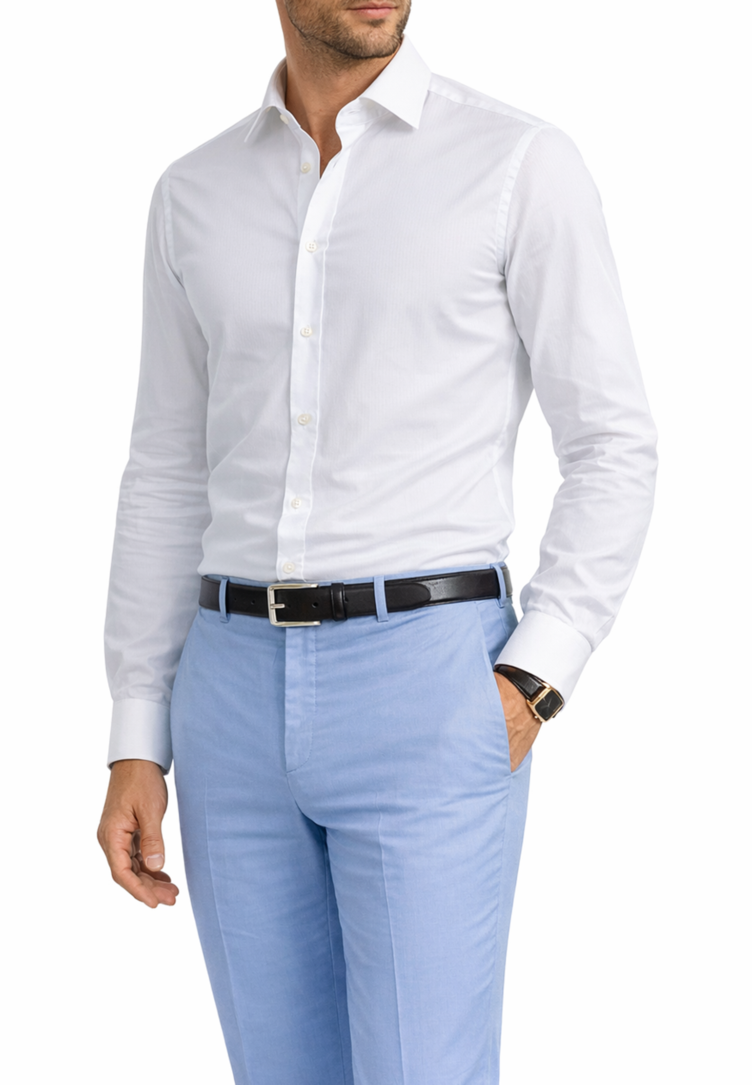 

Рубашка STEFANO RICCI, Белый, Белый