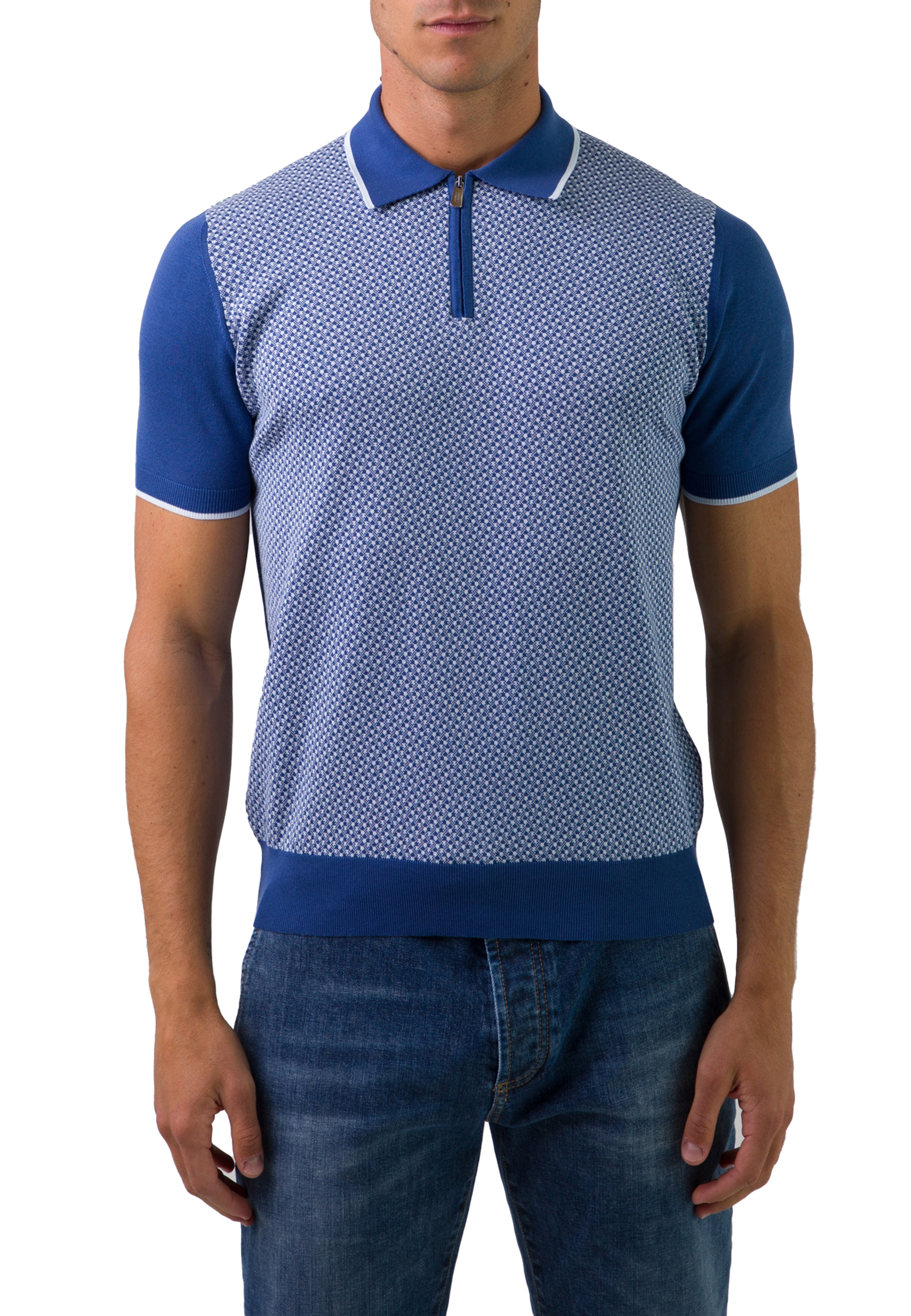 

Поло FEDELI, Синий, Синий