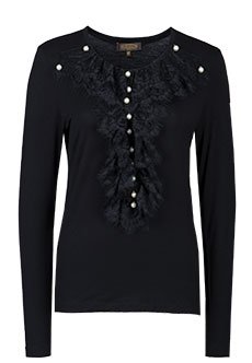 Черная блуза , код: 104992 VIA TORRIANI 88