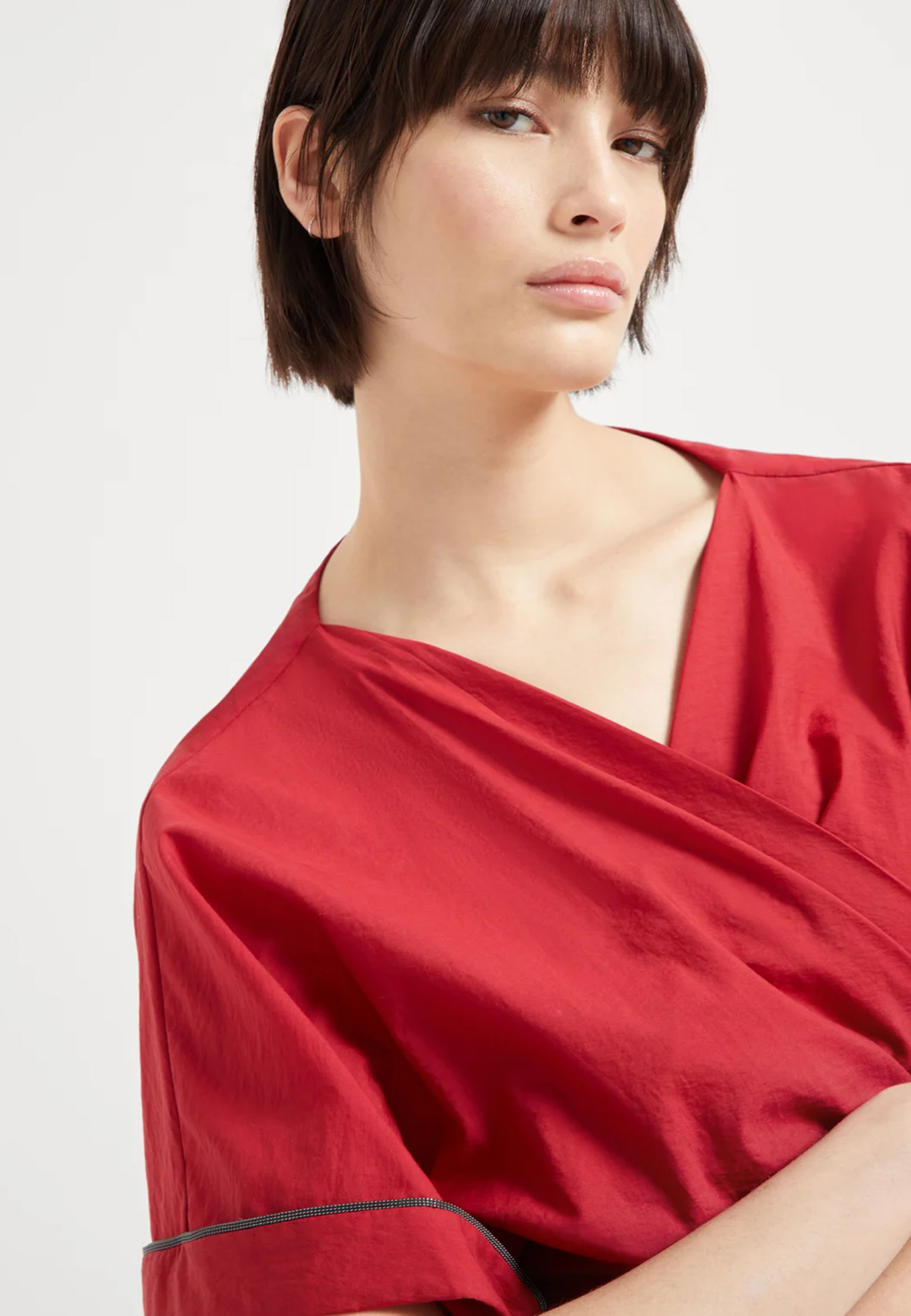 

Блузка BRUNELLO CUCINELLI, Красный, Красный