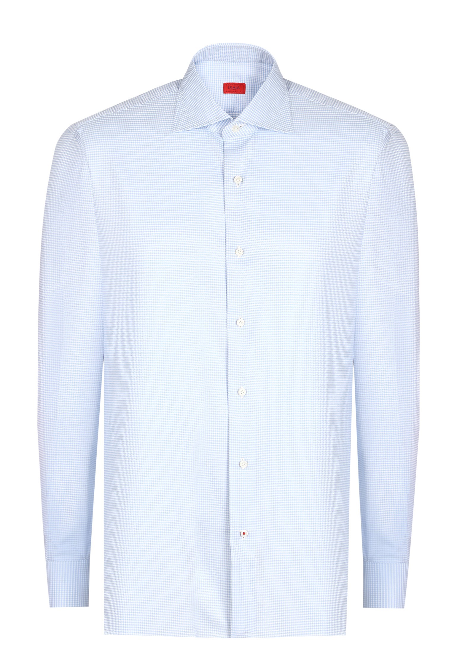 Рубашка ISAIA Голубой, размер 44