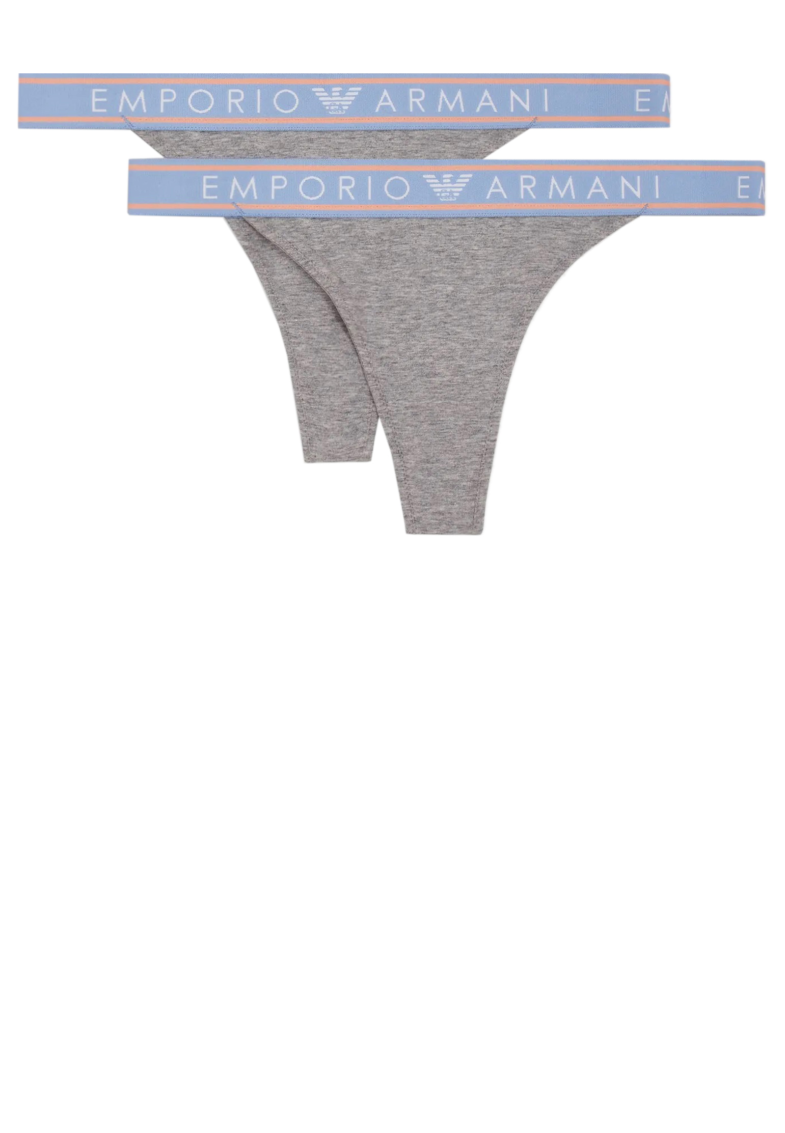 Трусы EMPORIO ARMANI Underwear серого цвета