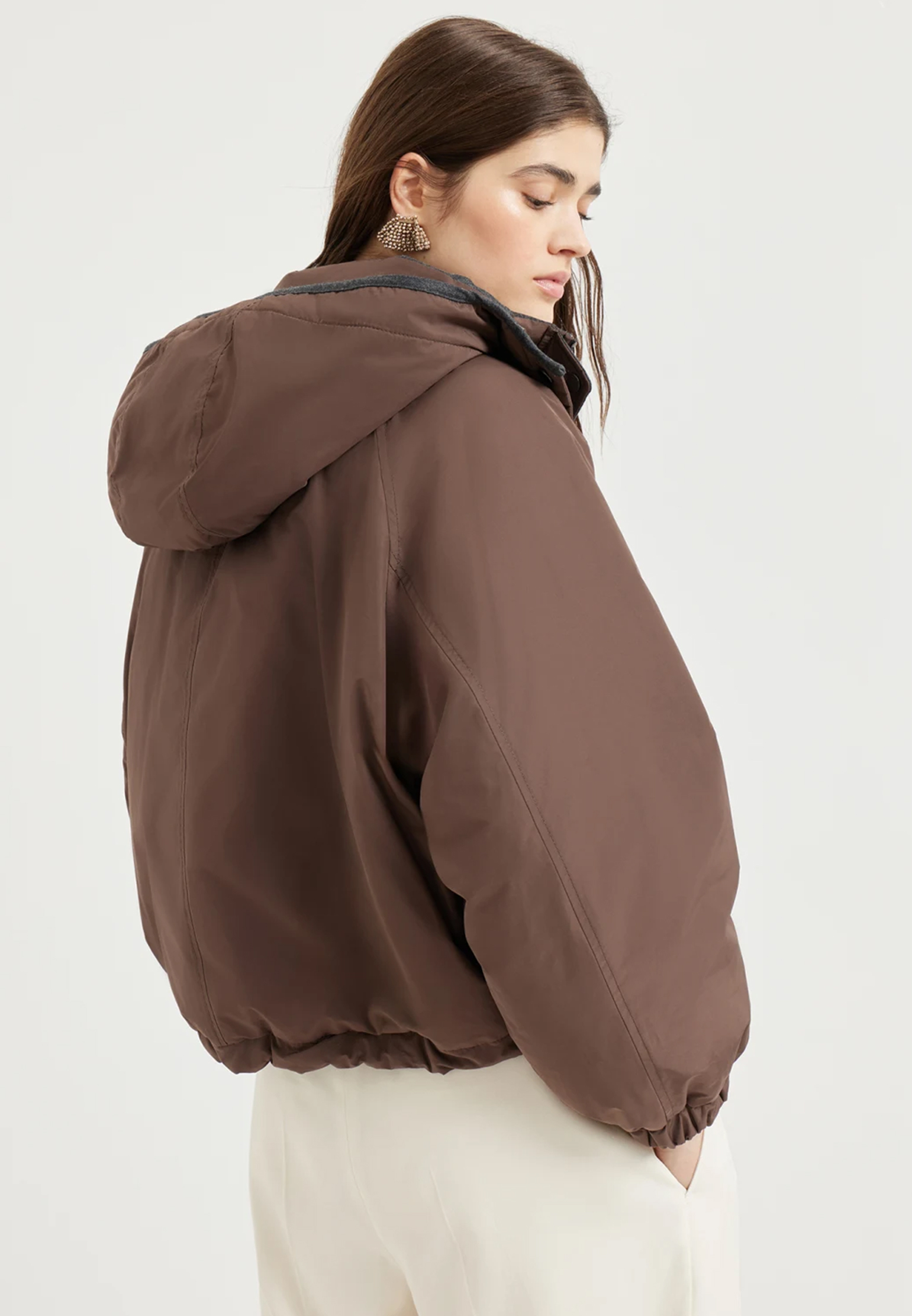 

Куртка BRUNELLO CUCINELLI, Коричневый, Коричневый