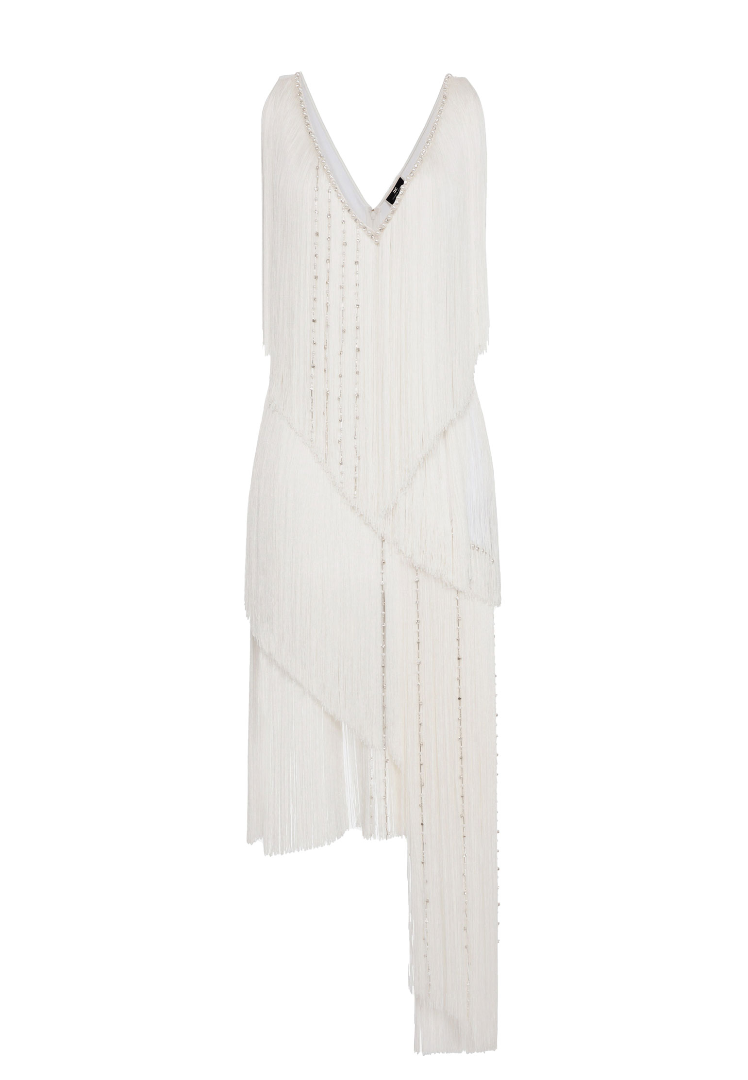 Платье ELISABETTA FRANCHI Белый, размер 42