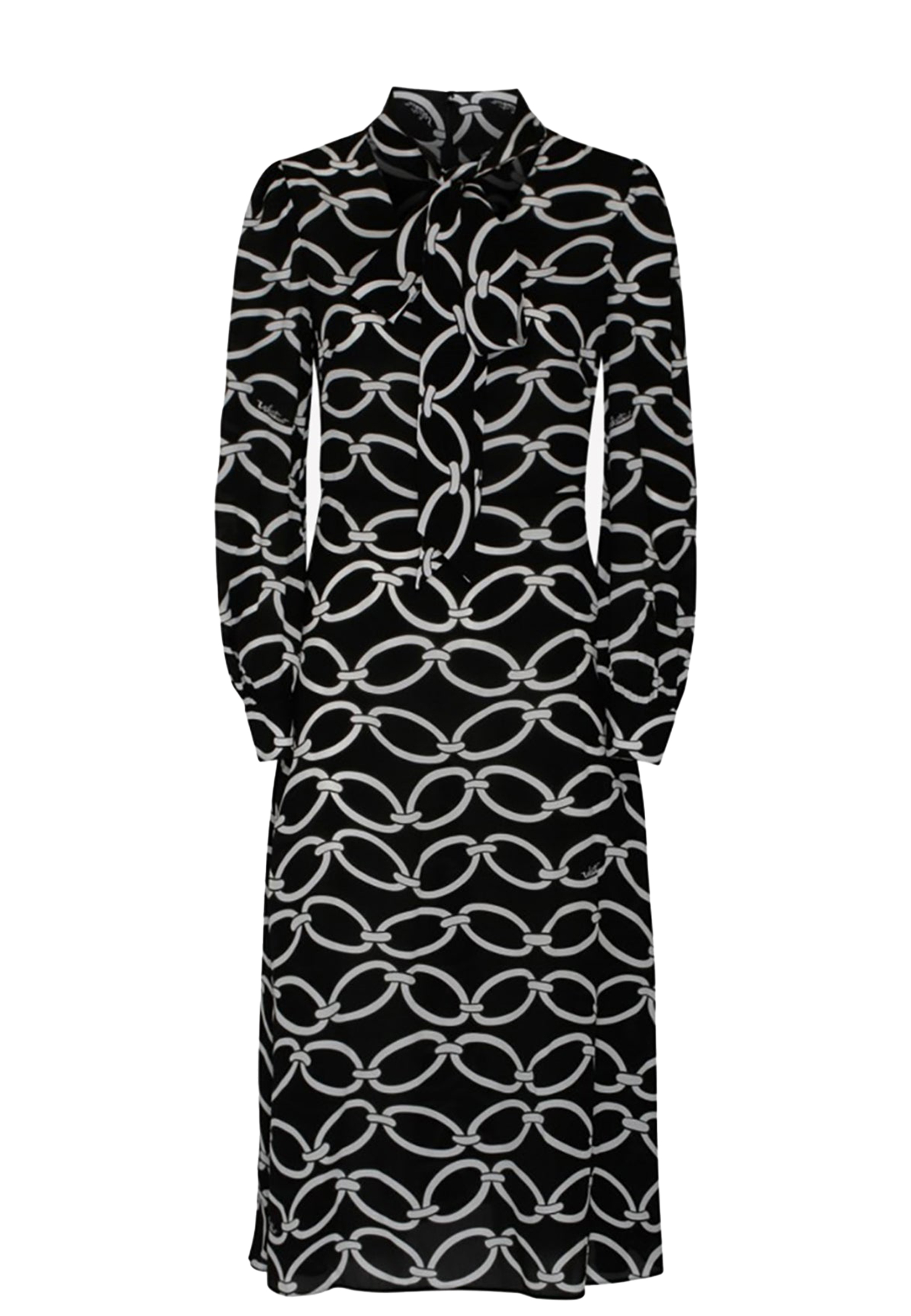 Платье VALENTINO Черный, размер 42