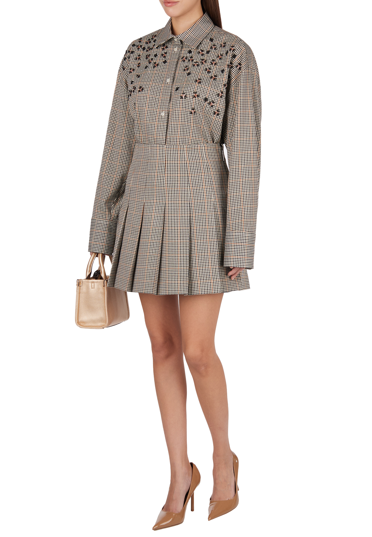 

Юбка MSGM, Белый, Белый