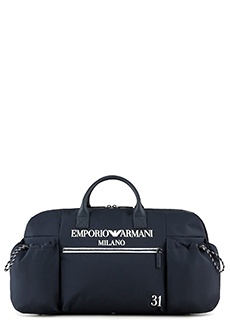 Синяя спортивная сумка EMPORIO ARMANI