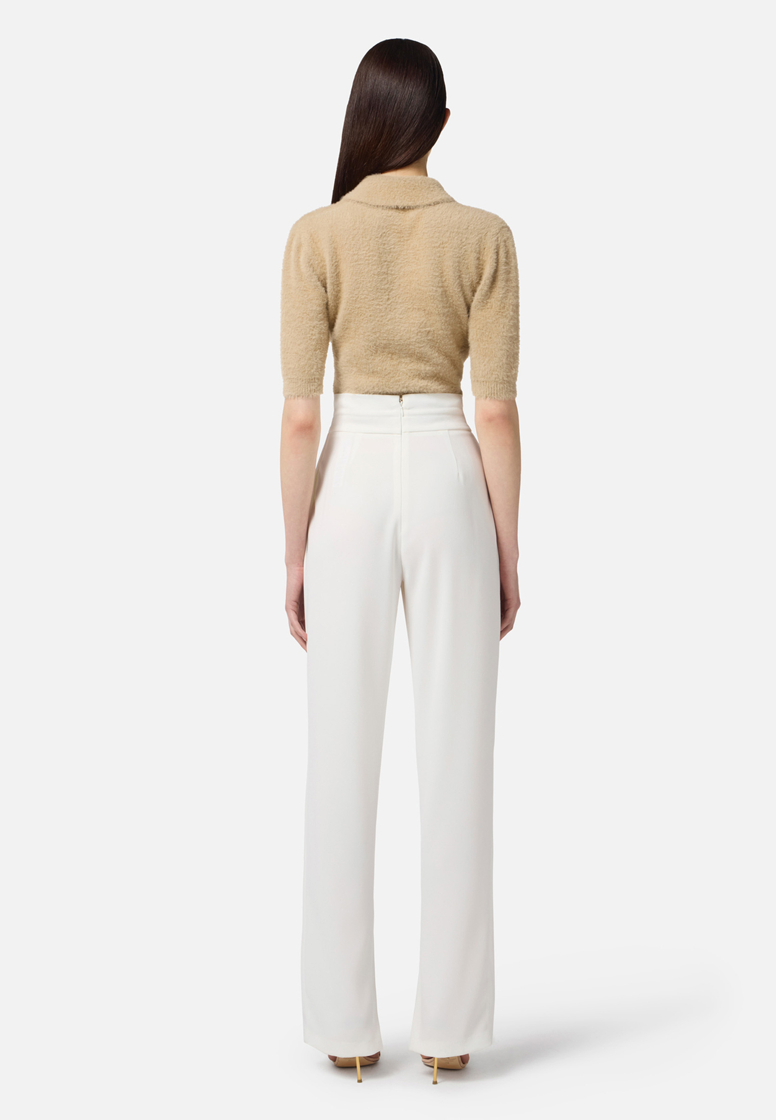 

Кардиган ELISABETTA FRANCHI, Бежевый, Бежевый