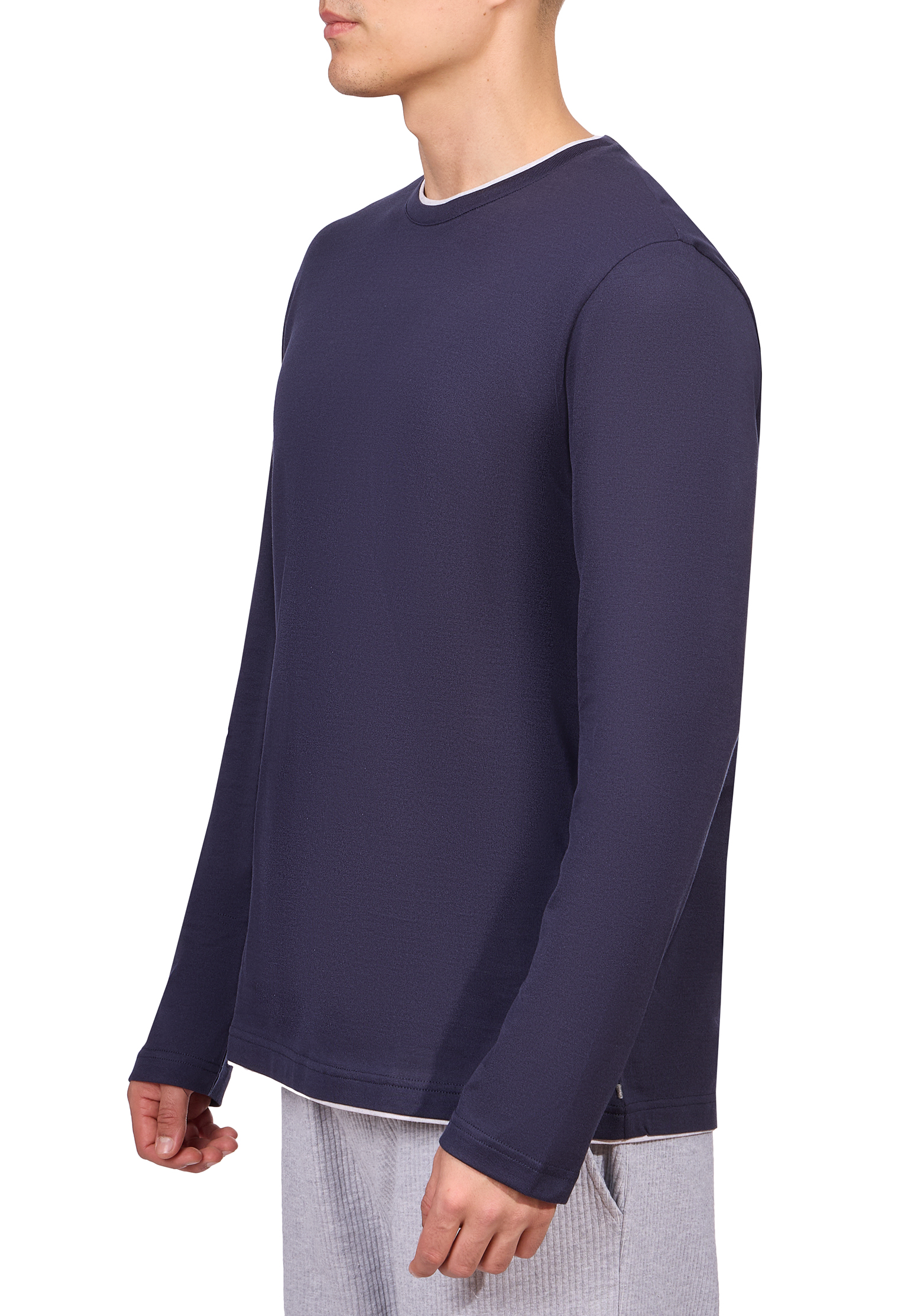 

Лонгслив ELEVENTY, Синий, Синий