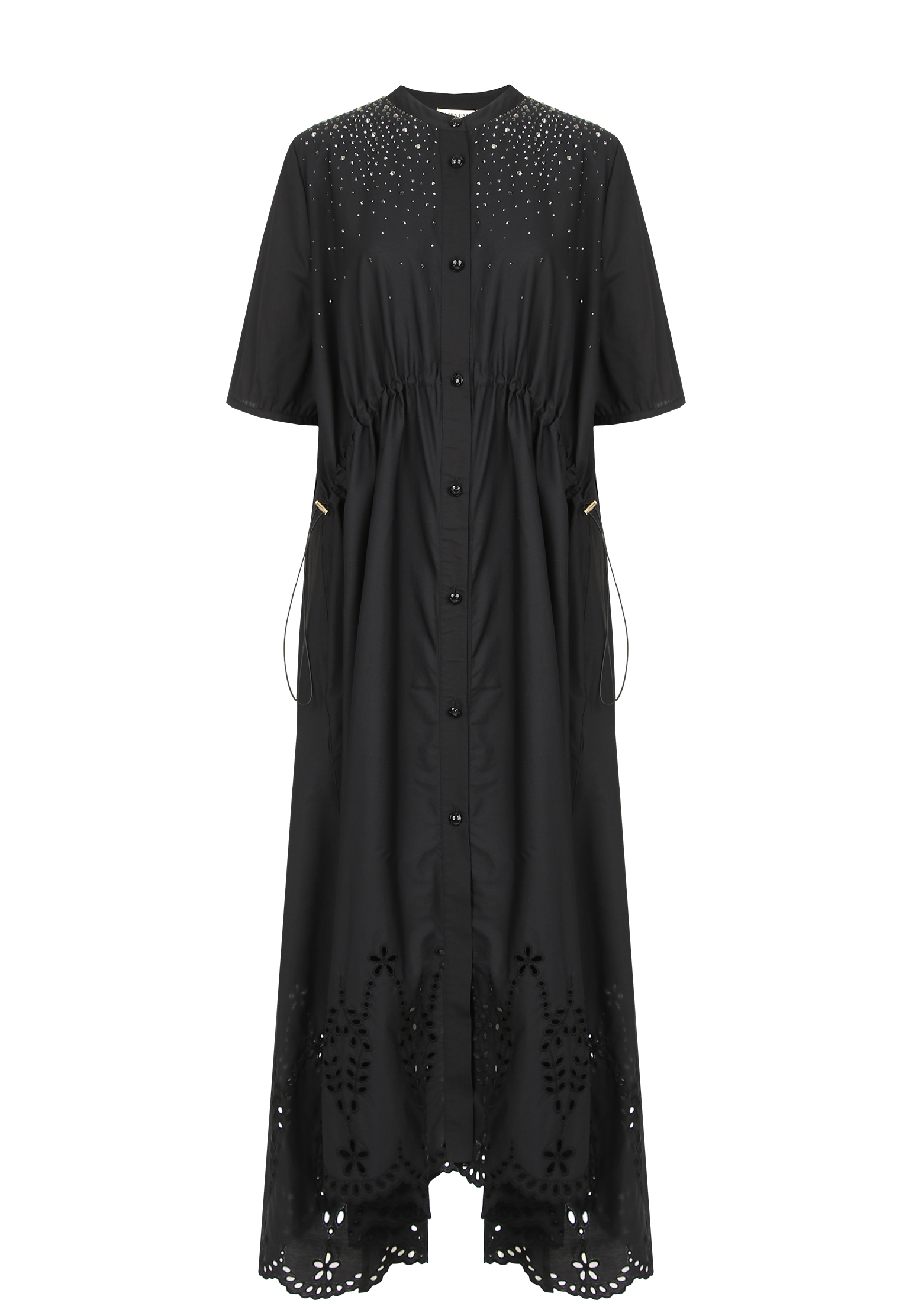 Платье ELISA FANTI Черный, размер 48