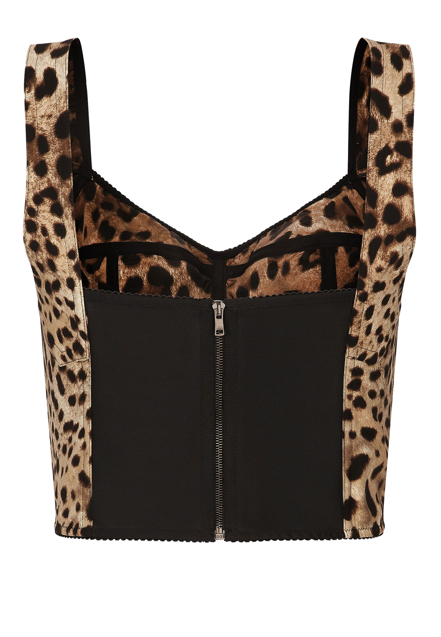 

Топ DOLCE&GABBANA, Леопардовый, Леопардовый