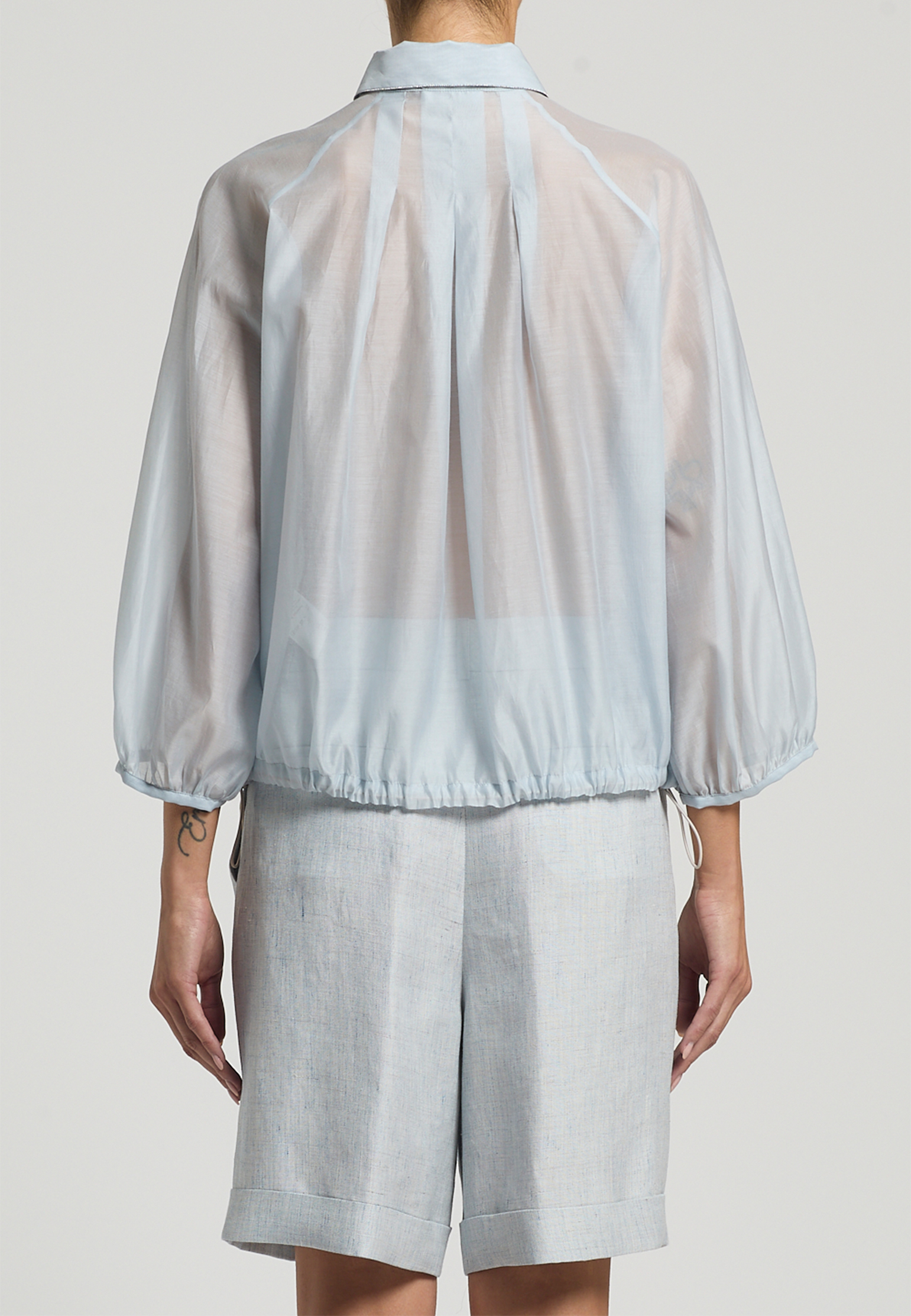 

Блуза PESERICO, Голубой, Голубой