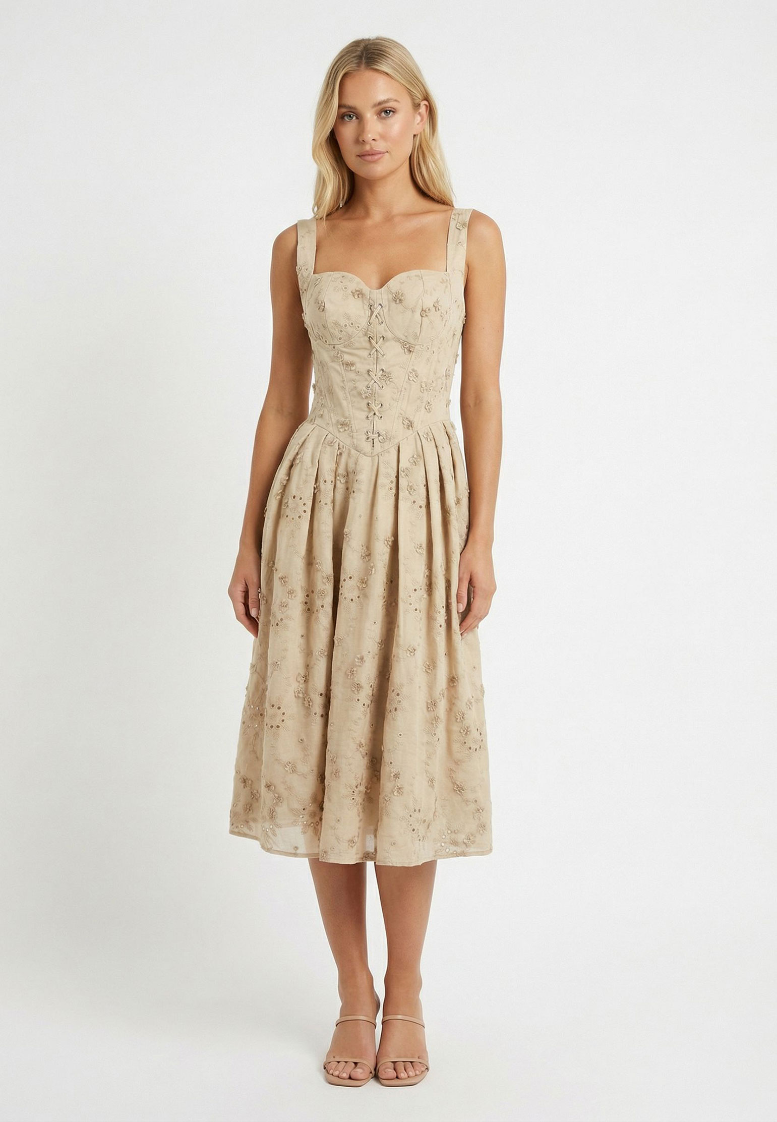 

Платье SFILATO, Бежевый, Бежевый