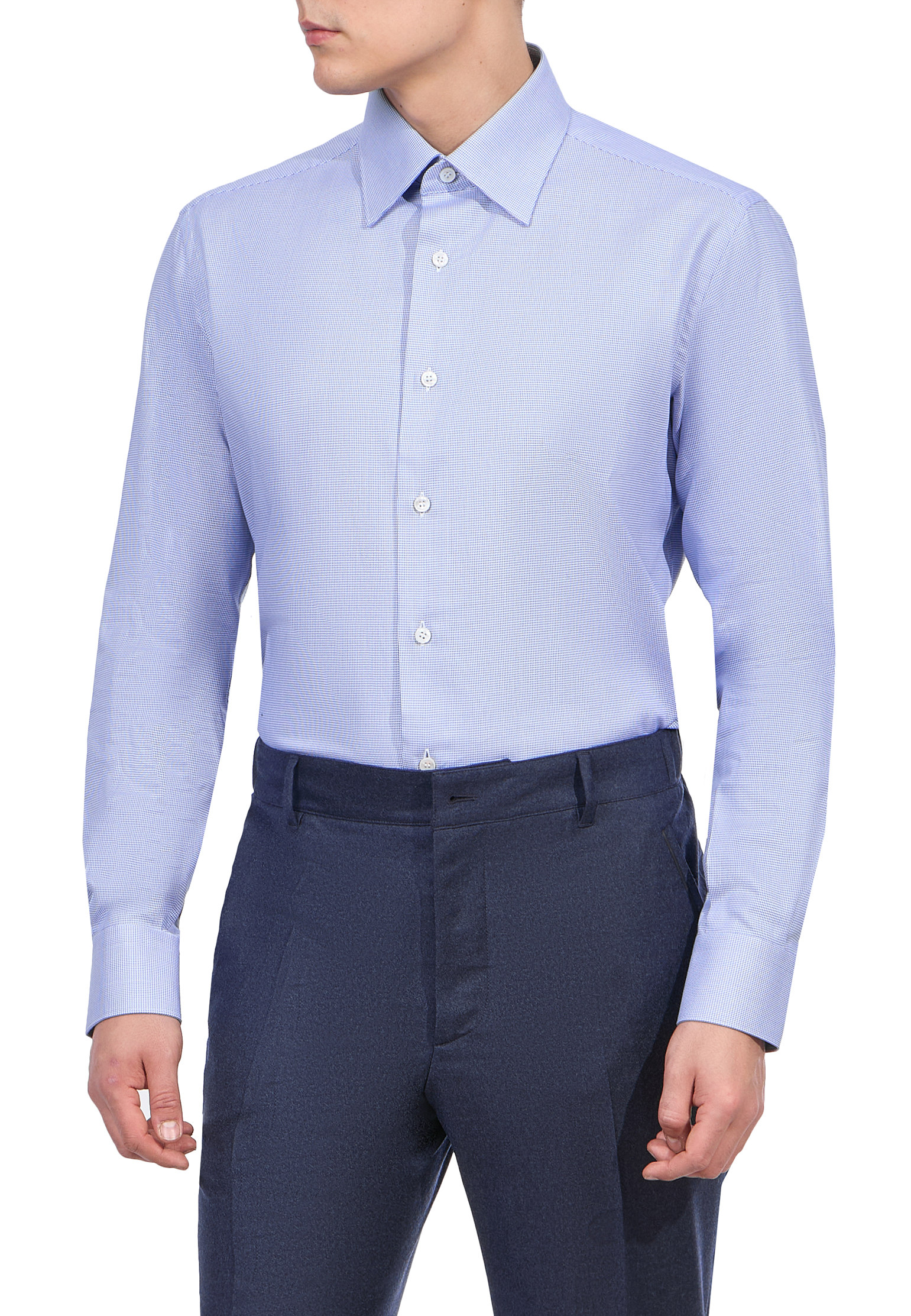 

Рубашка BRIONI, Голубой, Голубой