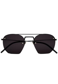 Черные авиаторы SL422 SAINT LAURENT