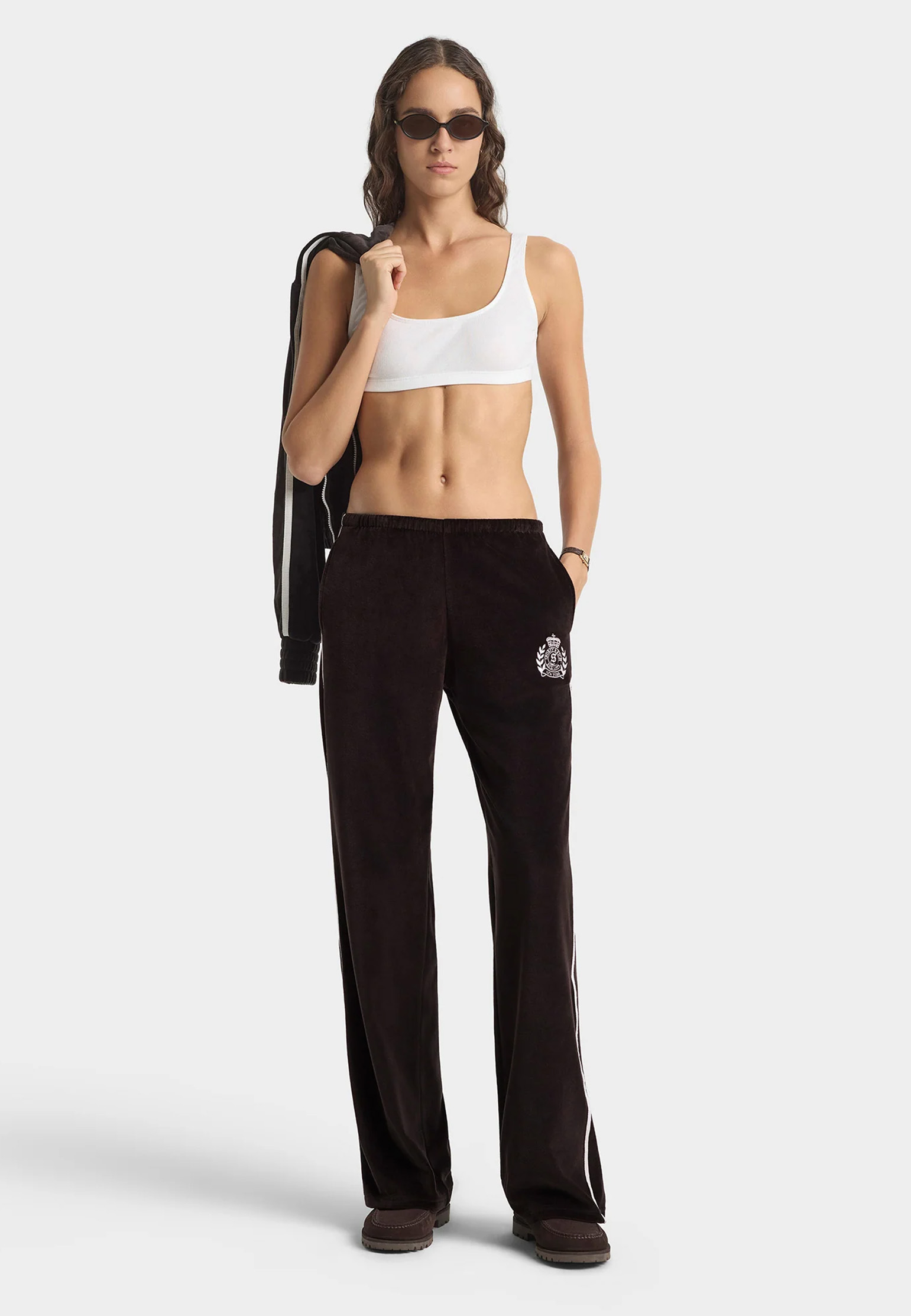 

Брюки SPORTY&RICH, Коричневый, Коричневый