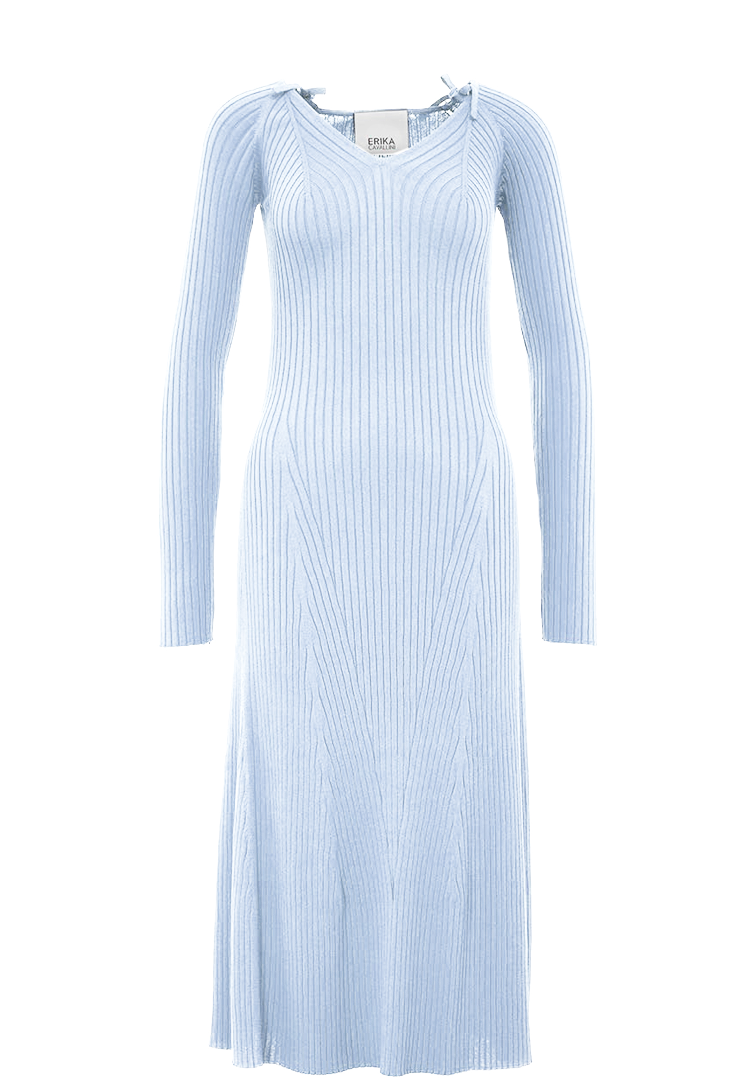 Платье ERIKA CAVALLINI голубого цвета