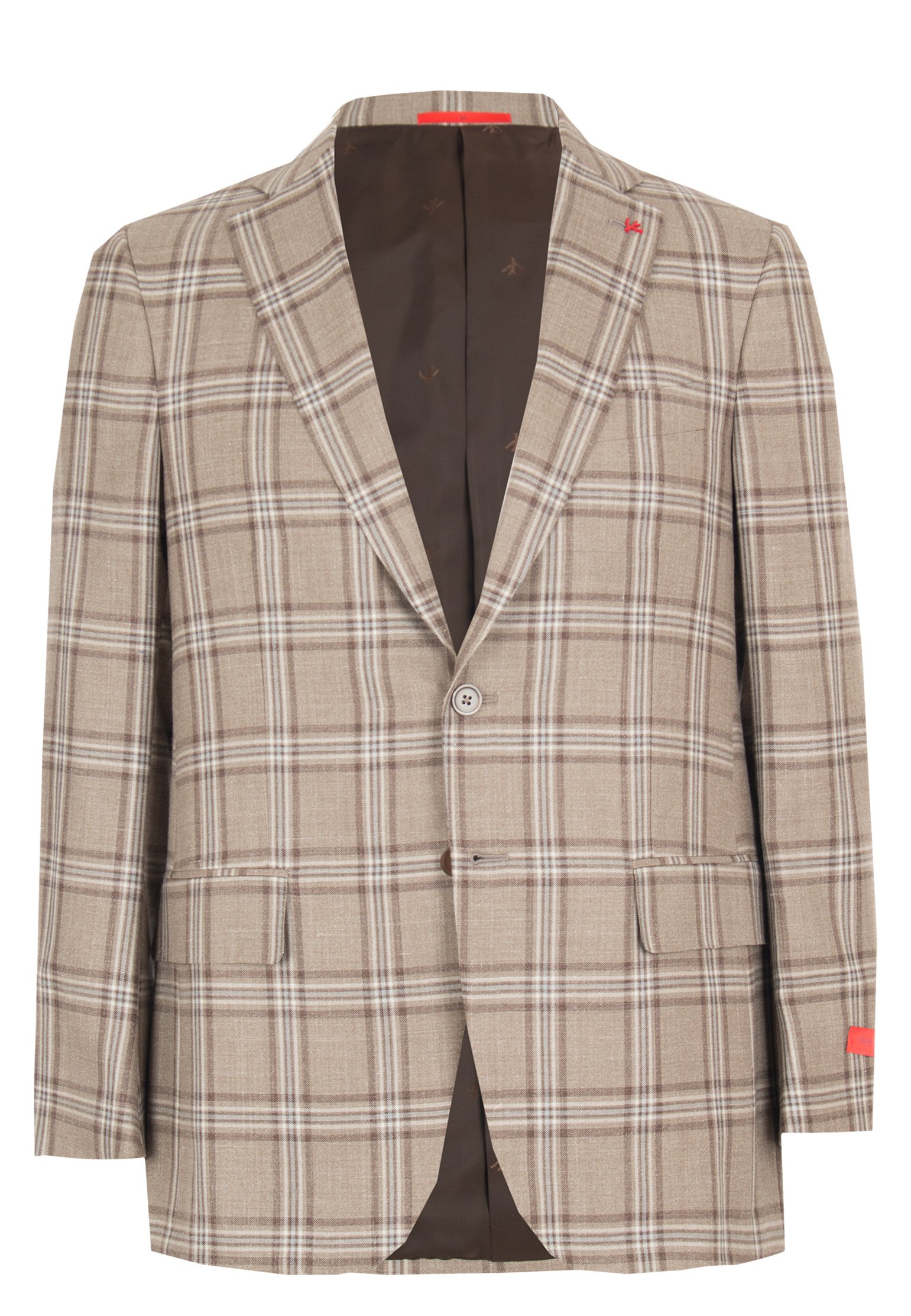 Пиджак ISAIA Бежевый, размер 48 116706 - фото 1