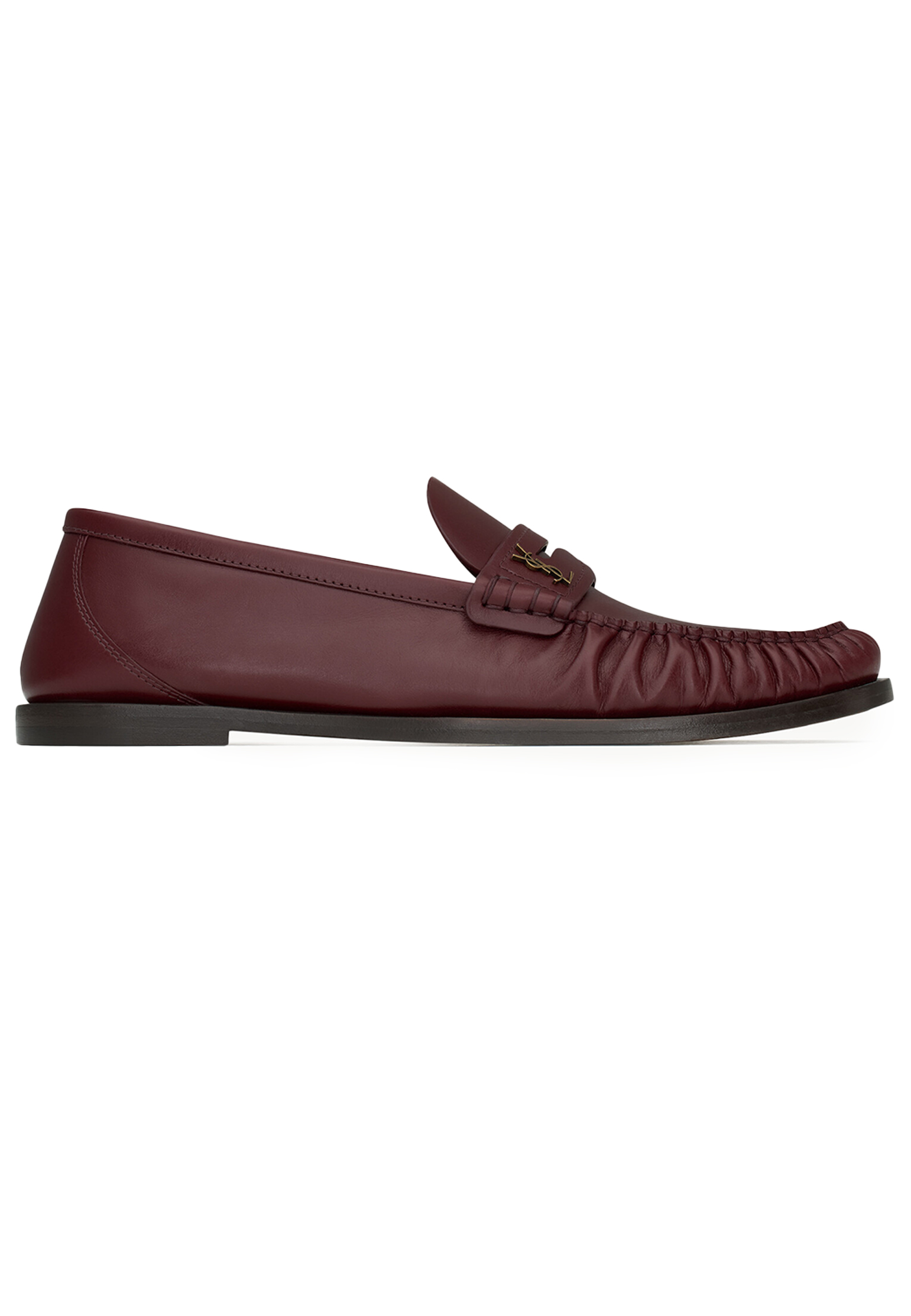 

Лоферы SAINT LAURENT, Красный, Красный