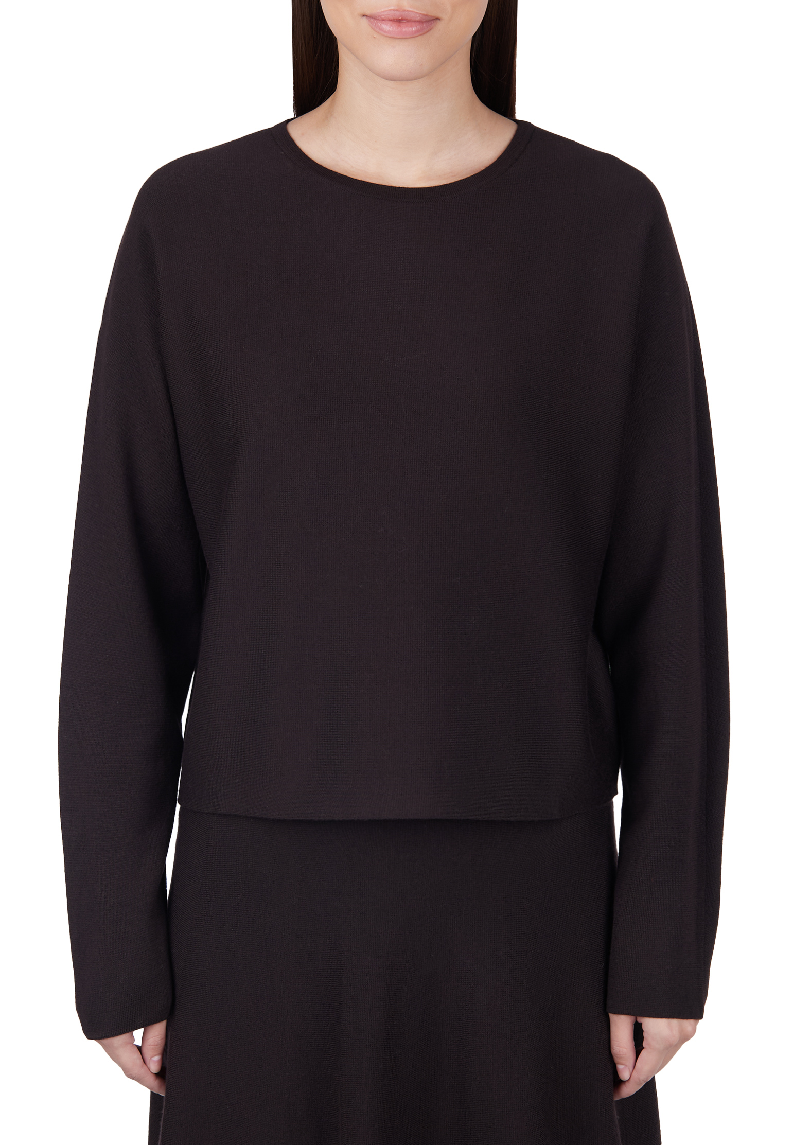 

Джемпер ALLUDE, Коричневый, Коричневый