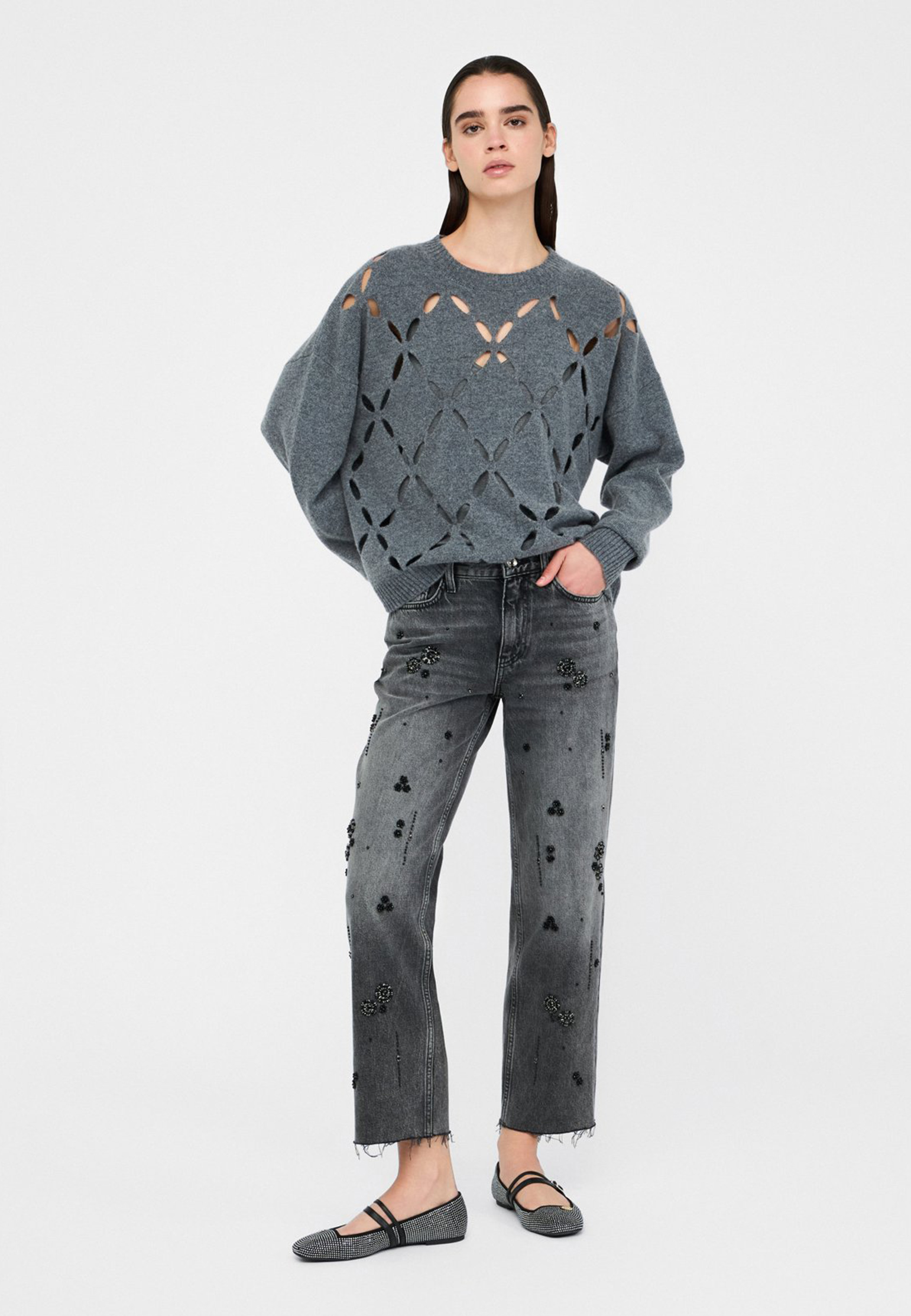 

Джемпер LIU JO, Серый, Серый