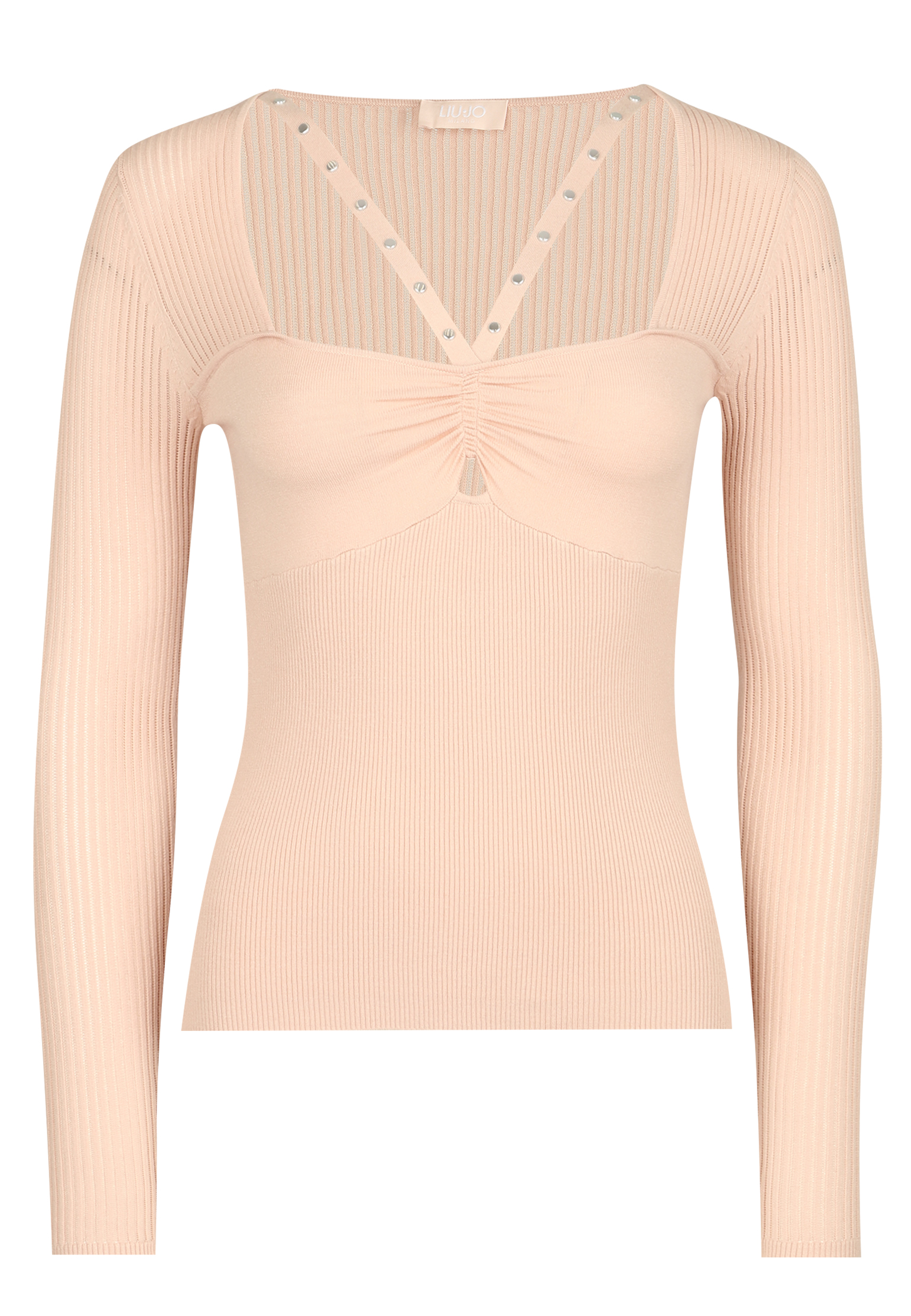 Пуловер LIU JO Розовый, размер S 168185 - фото 1