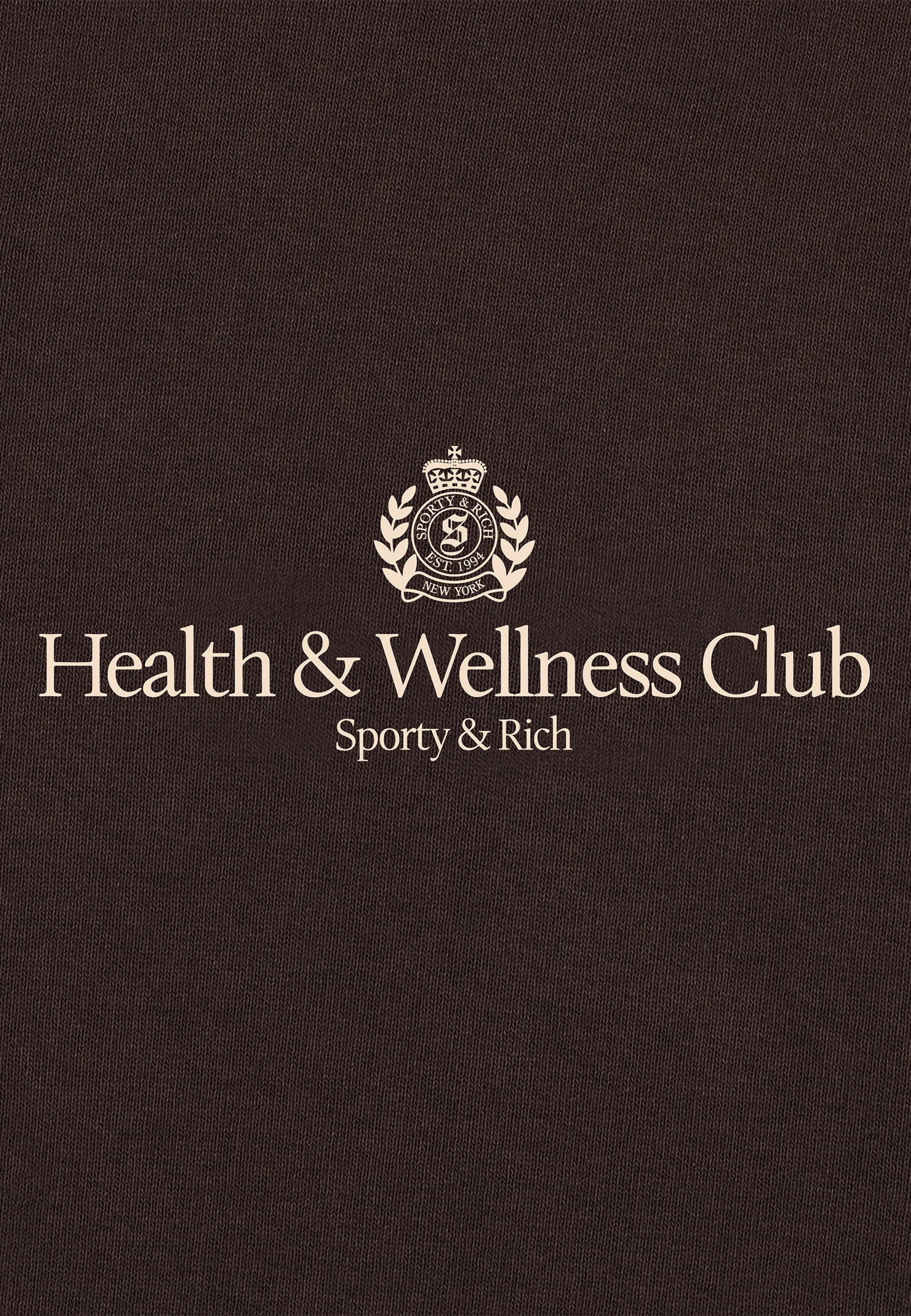 

Футболка SPORTY&RICH, Коричневый, Коричневый