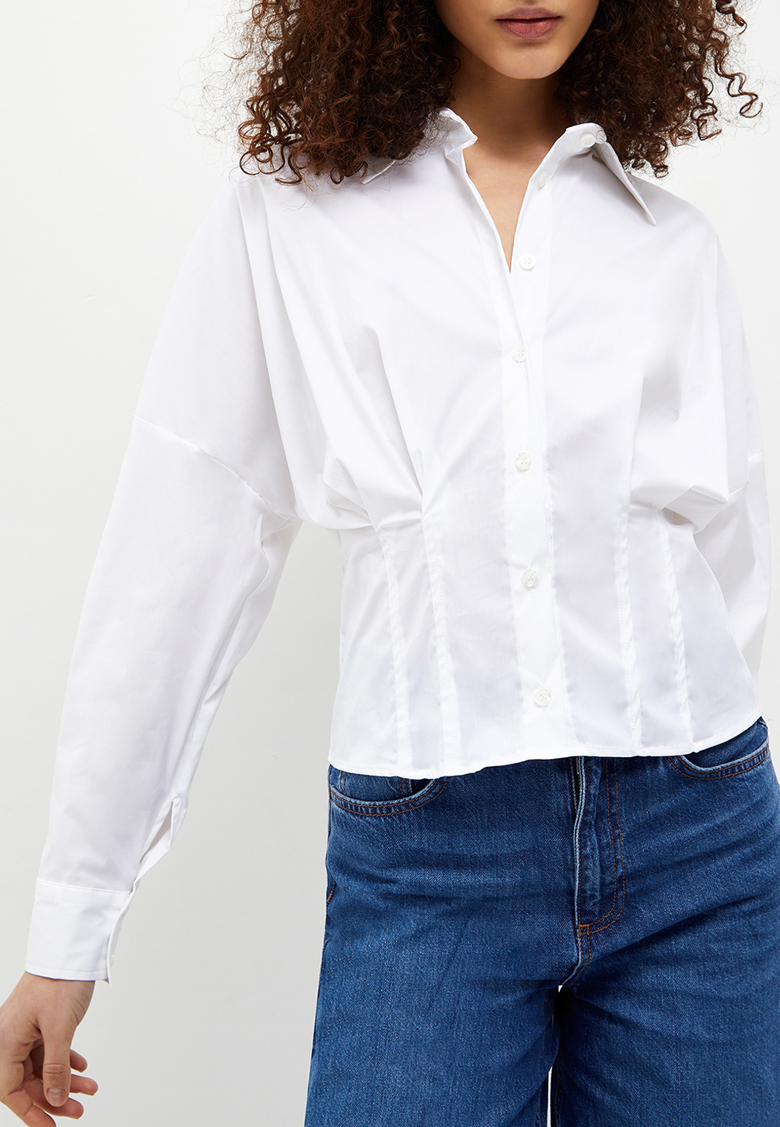 Рубашка LIU JO Белый, размер 42 151566 - фото 1