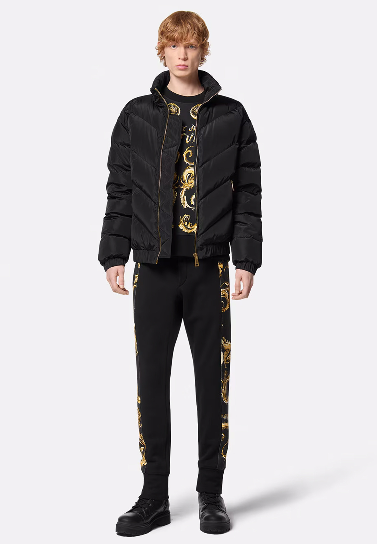 

Пуховик VERSACE JEANS COUTURE, Черный, Черный