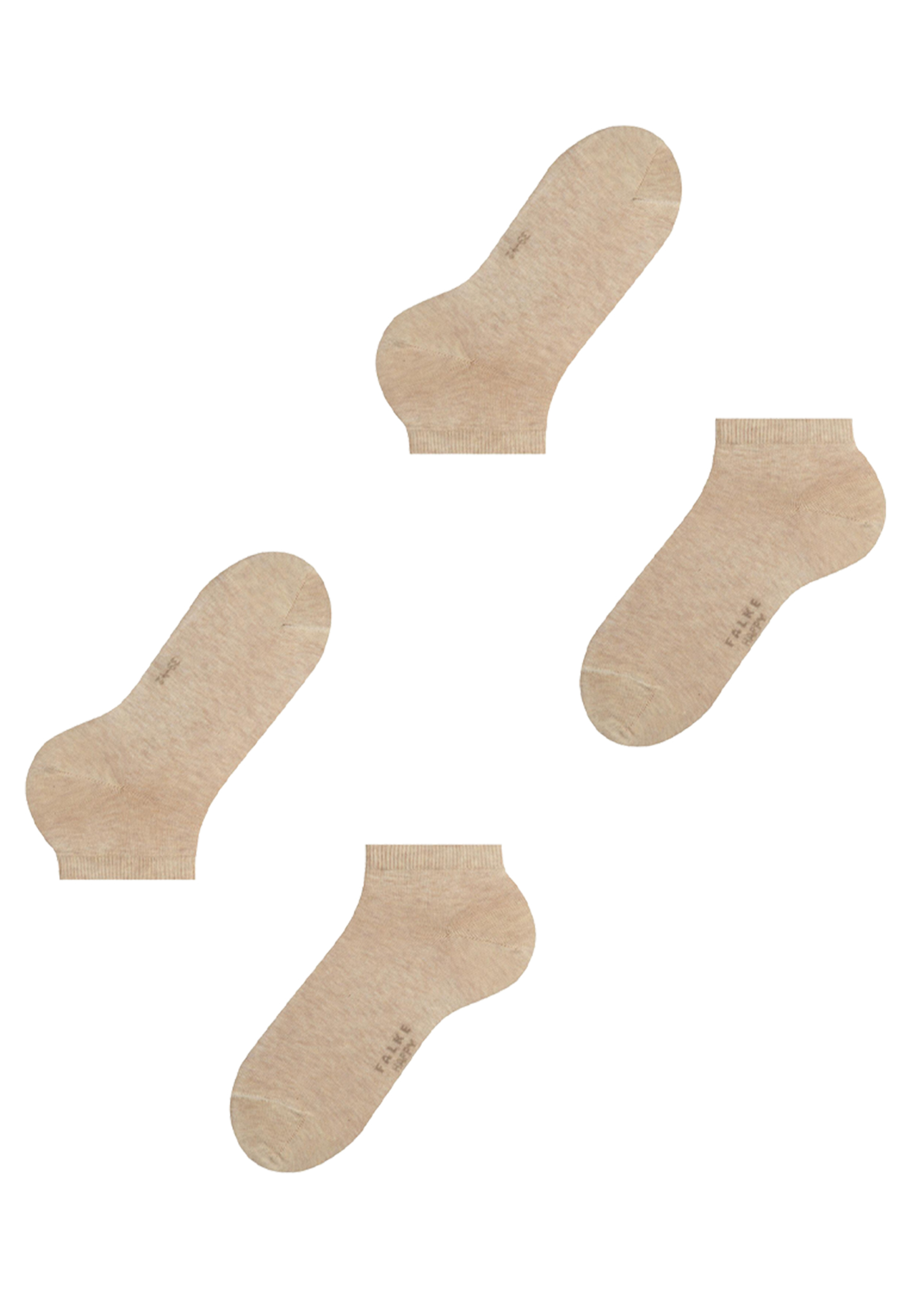 

Комплект носков Happy FALKE, Бежевый, Бежевый