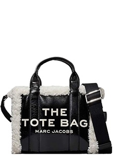 Сумка The Mini Crinkle Leather Tote Bag MARC JACOBS