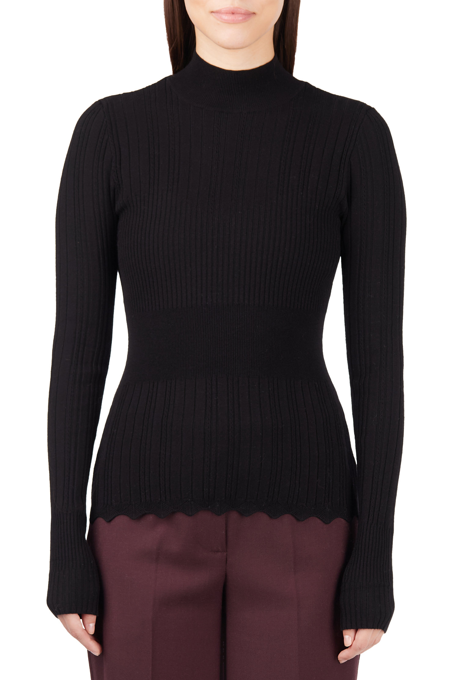 

Водолазка TWINSET Milano, Черный, Черный