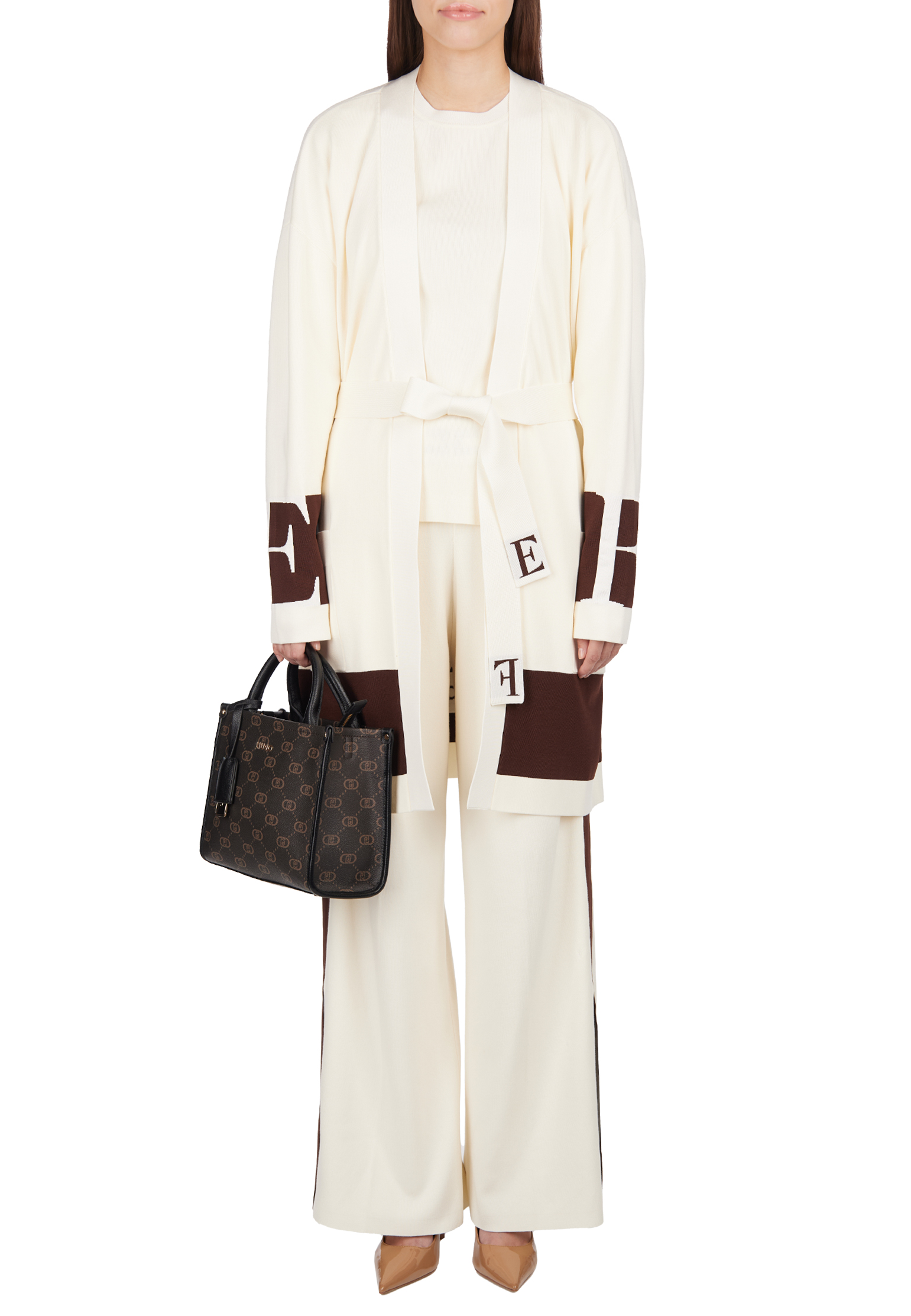 

Кардиган ELISABETTA FRANCHI, Белый, Белый