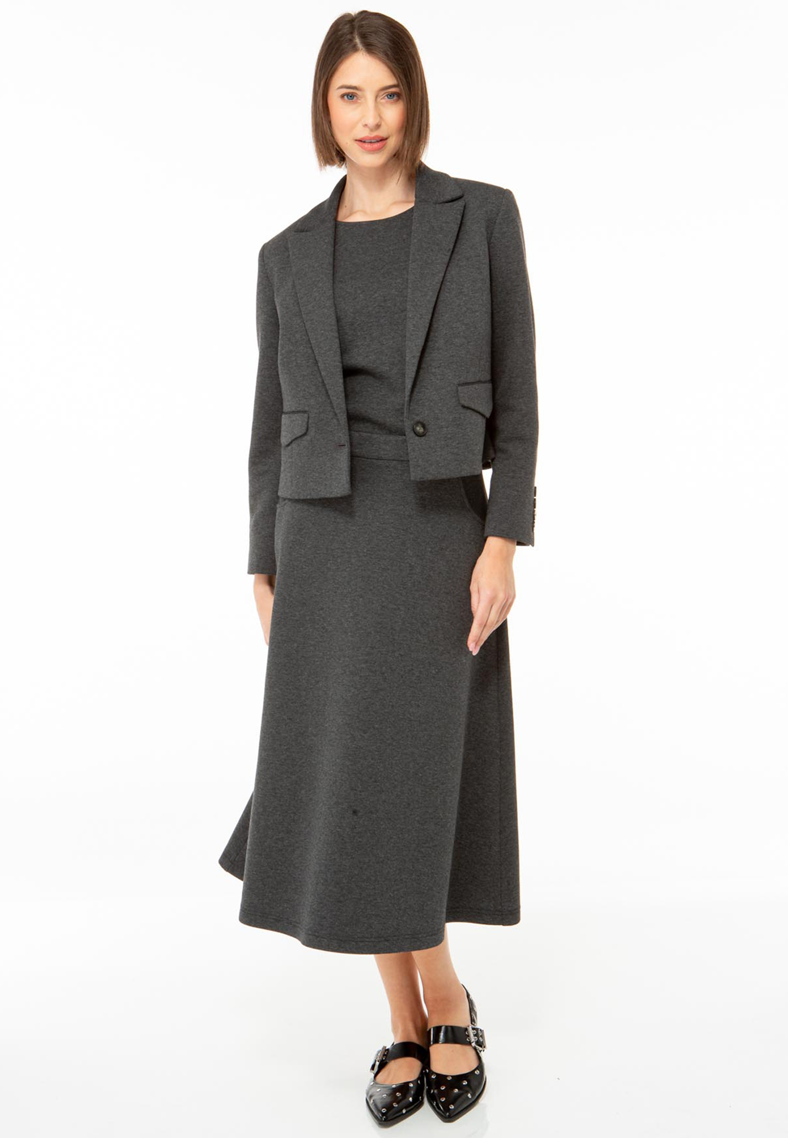 

Жакет IVI COLLECTION, Серый, Серый