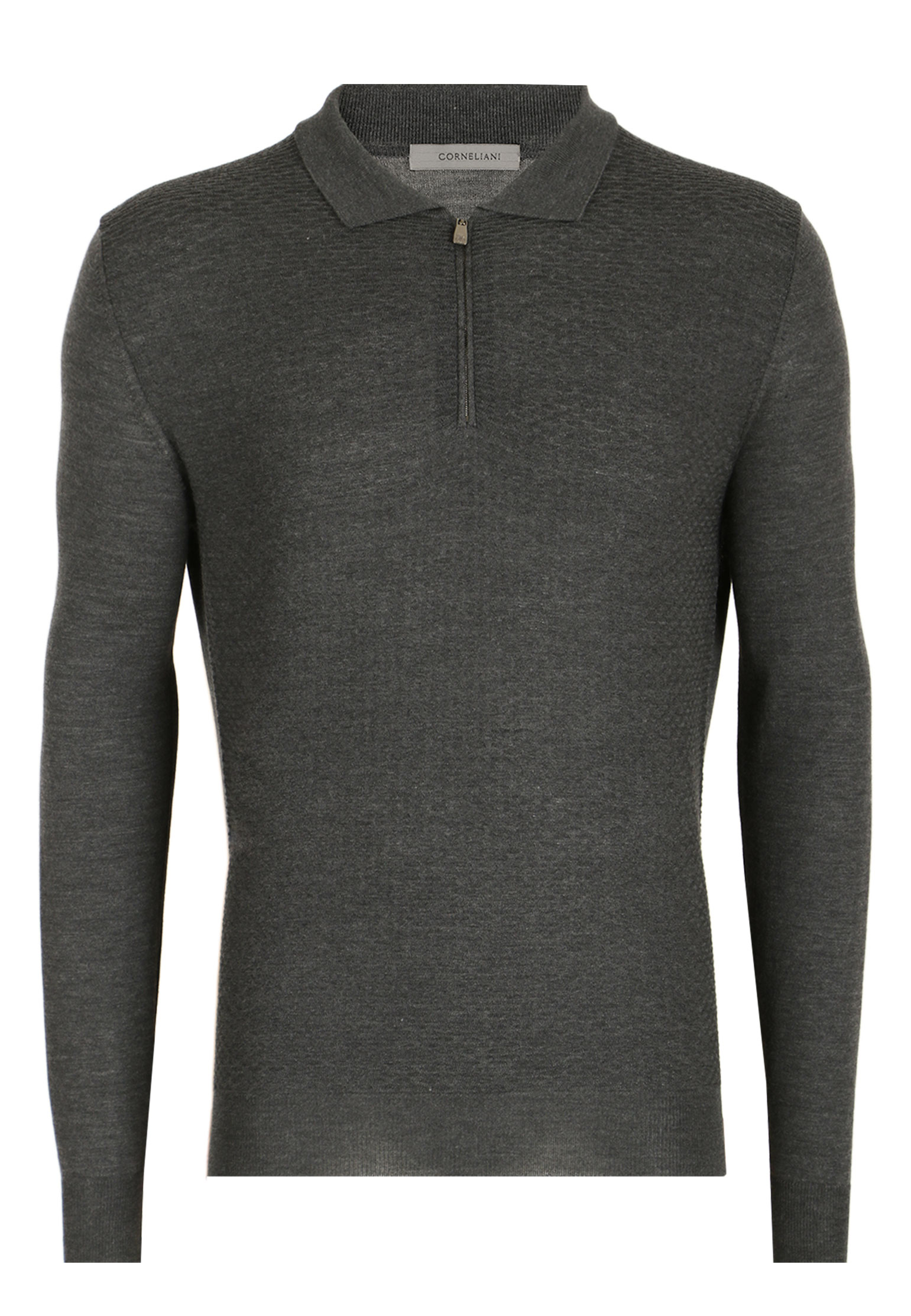 Пуловер CORNELIANI Серый, размер 48