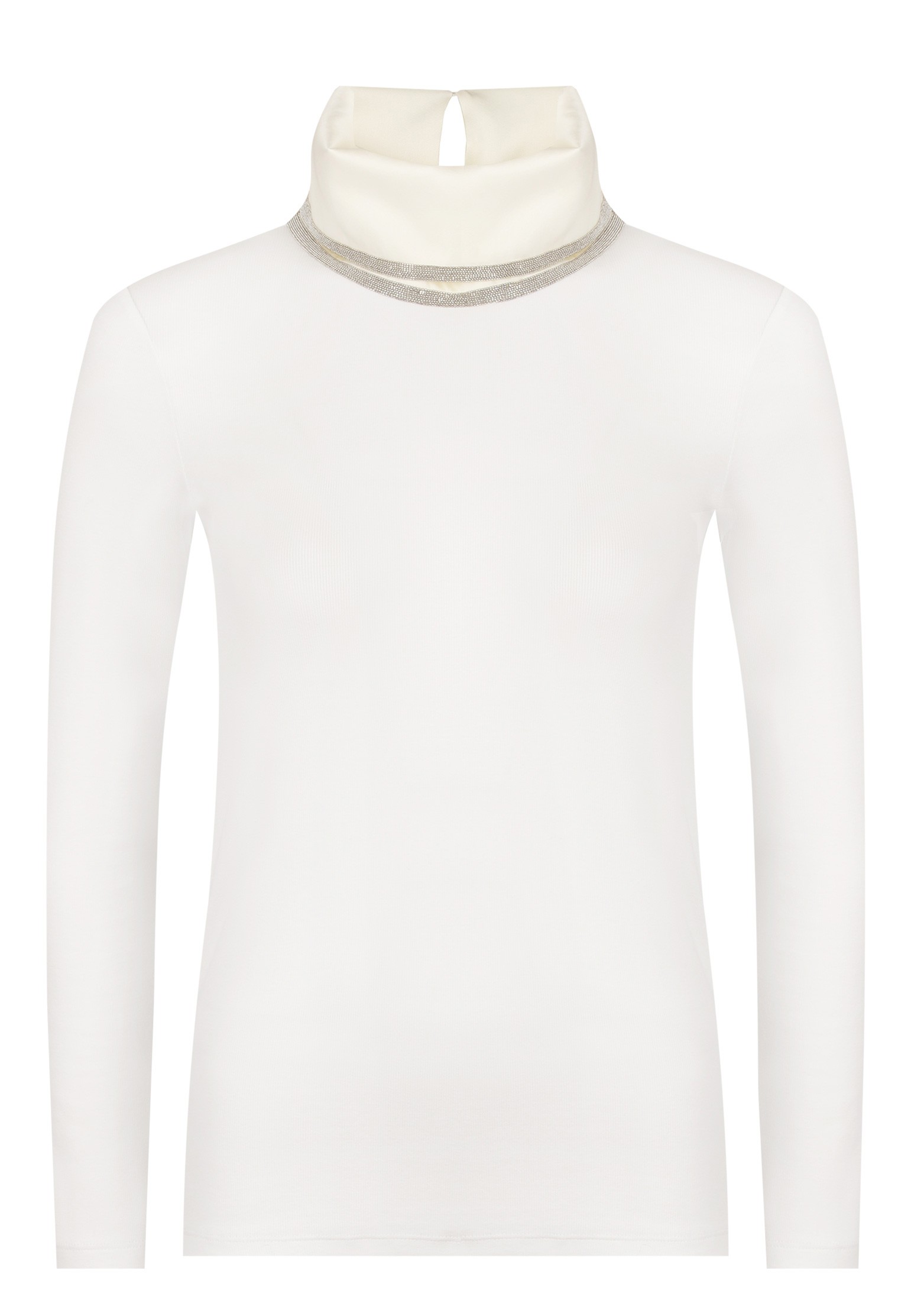 Блуза FABIANA FILIPPI Белый, размер 46 130193 - фото 1