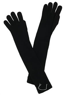 Черные перчатки PATRIZIA PEPE