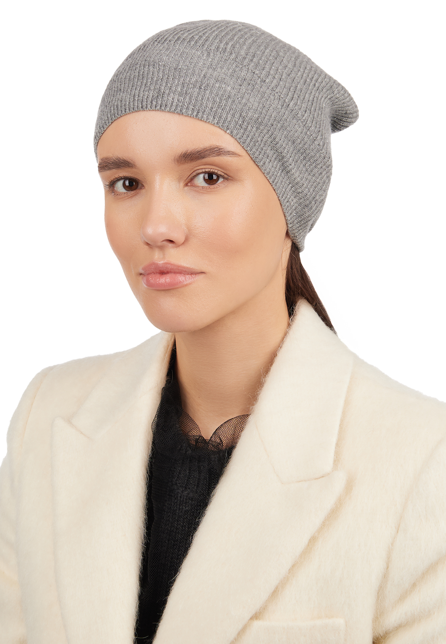 

Шапка PESERICO, Серый, Серый